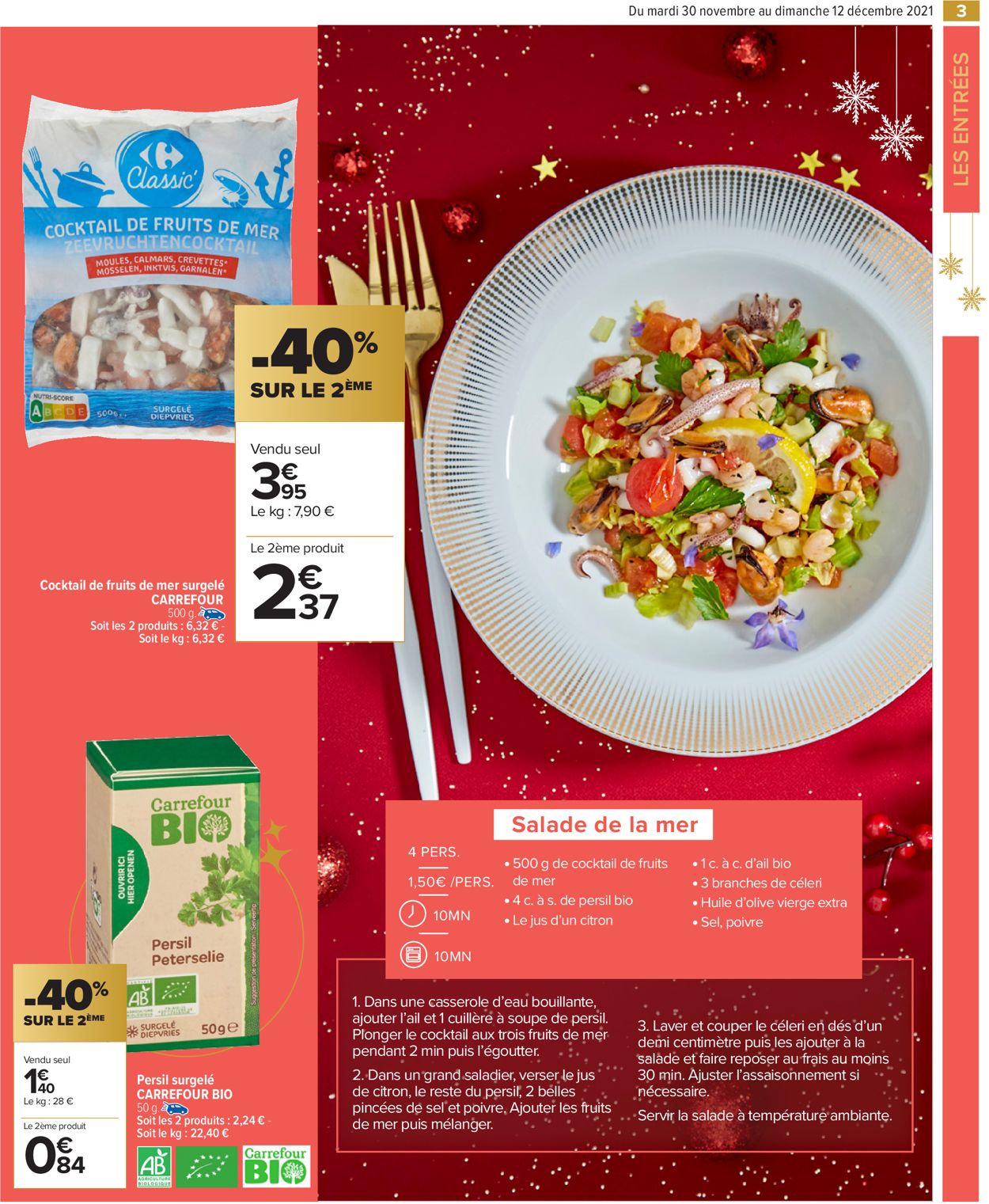 Carrefour noël fêtes de fin d'année 2021 Catalogue - 30.11-12.12.2021 (Page 3)
