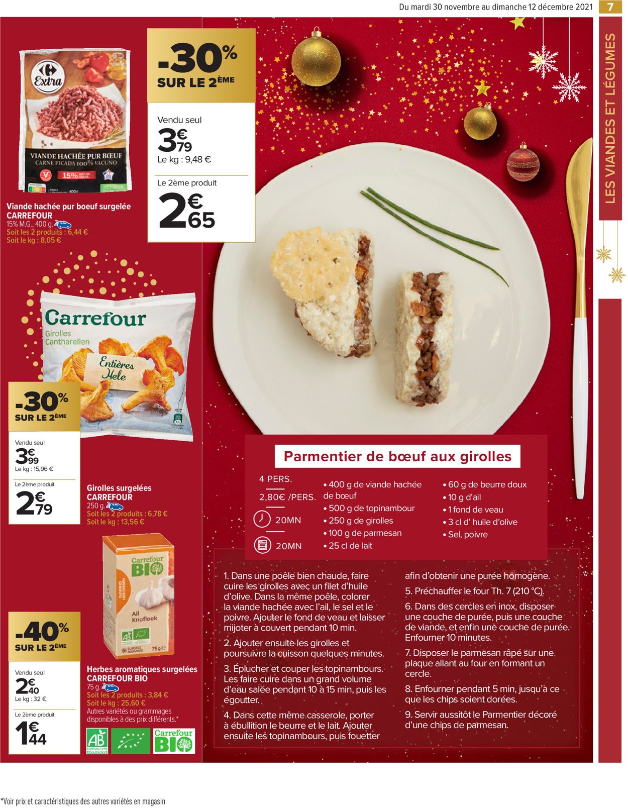 Carrefour noël fêtes de fin d'année 2021 Catalogue - 30.11-12.12.2021 (Page 7)