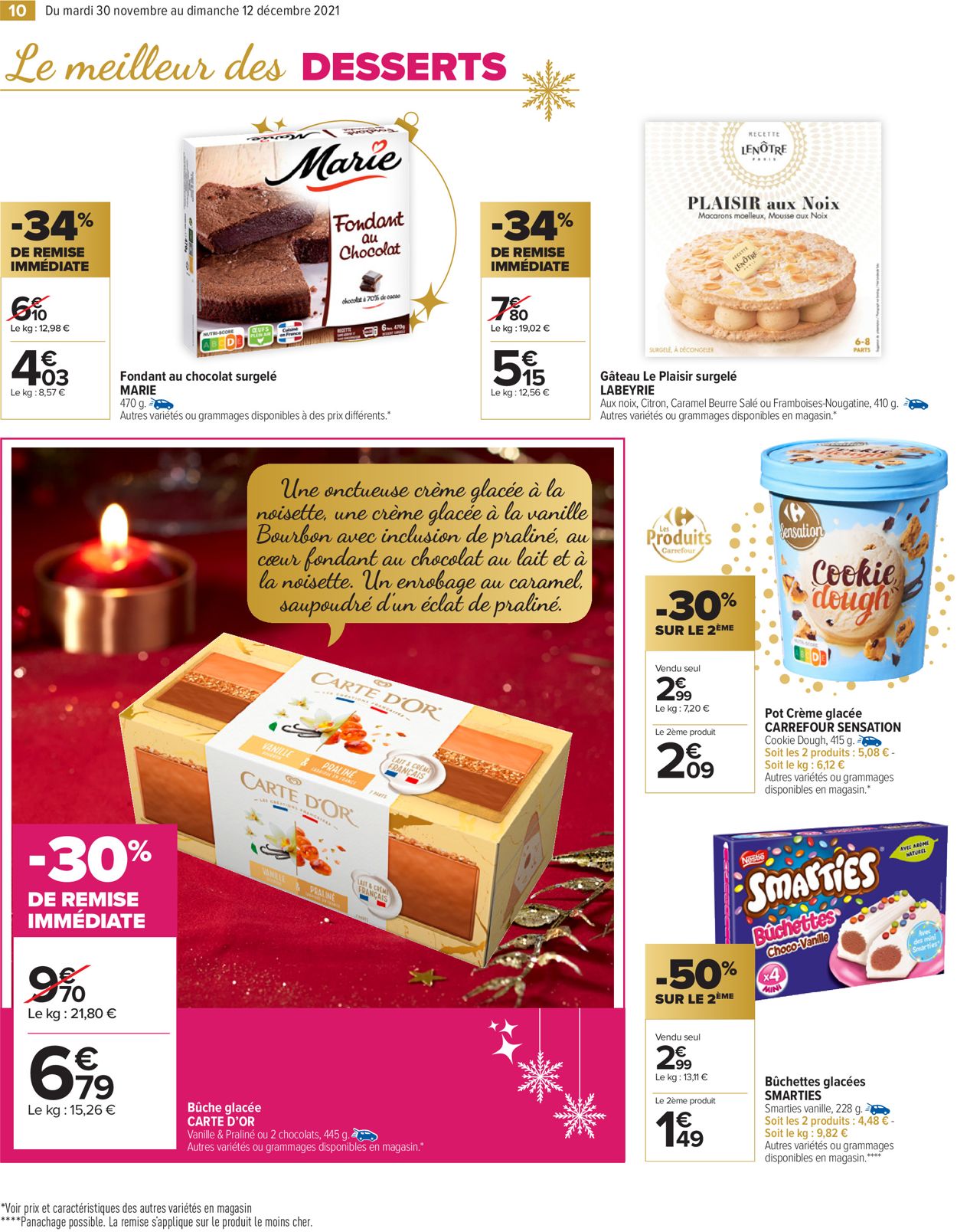 Carrefour noël fêtes de fin d'année 2021 Catalogue - 30.11-12.12.2021 (Page 10)