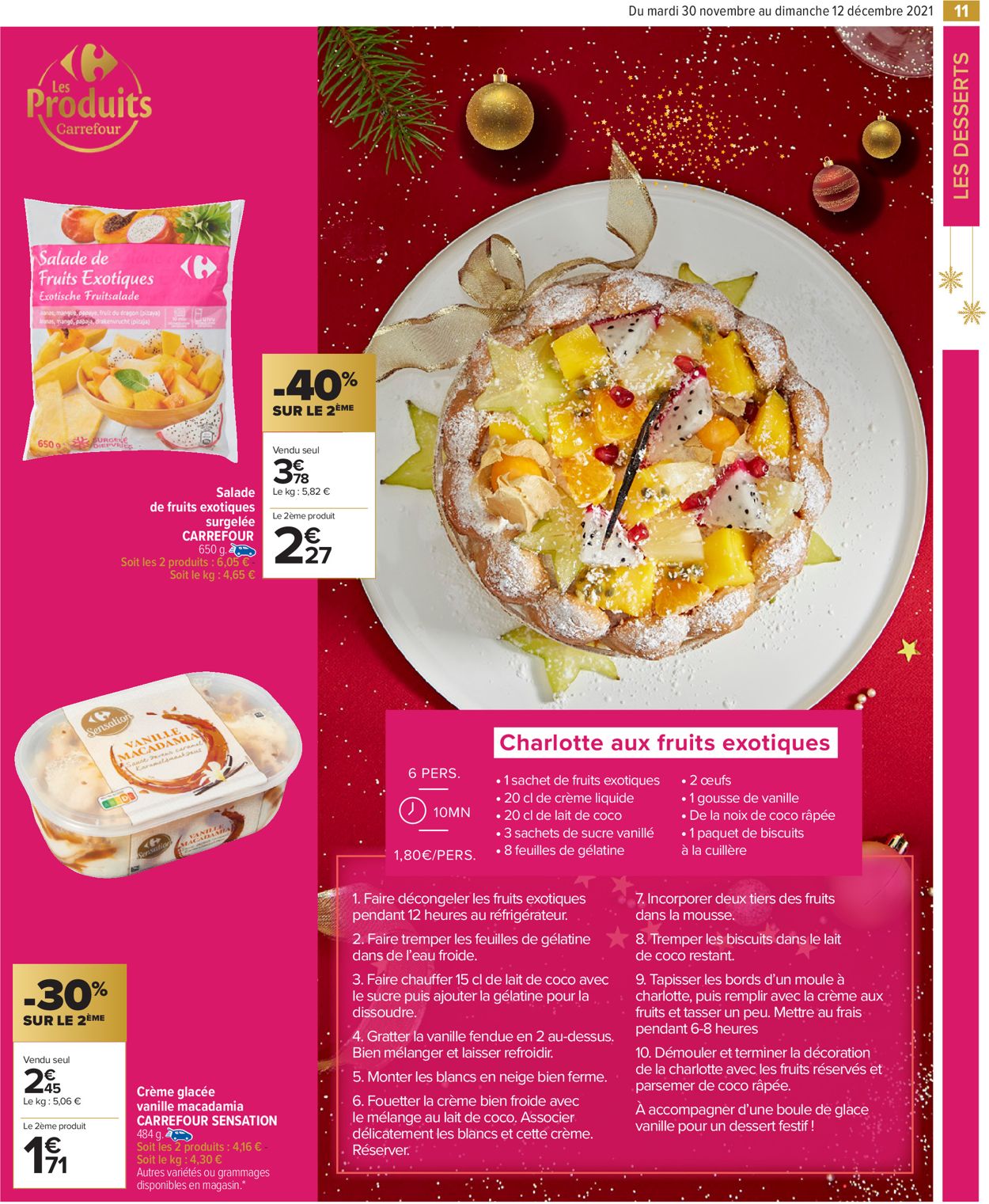 Carrefour noël fêtes de fin d'année 2021 Catalogue - 30.11-12.12.2021 (Page 11)