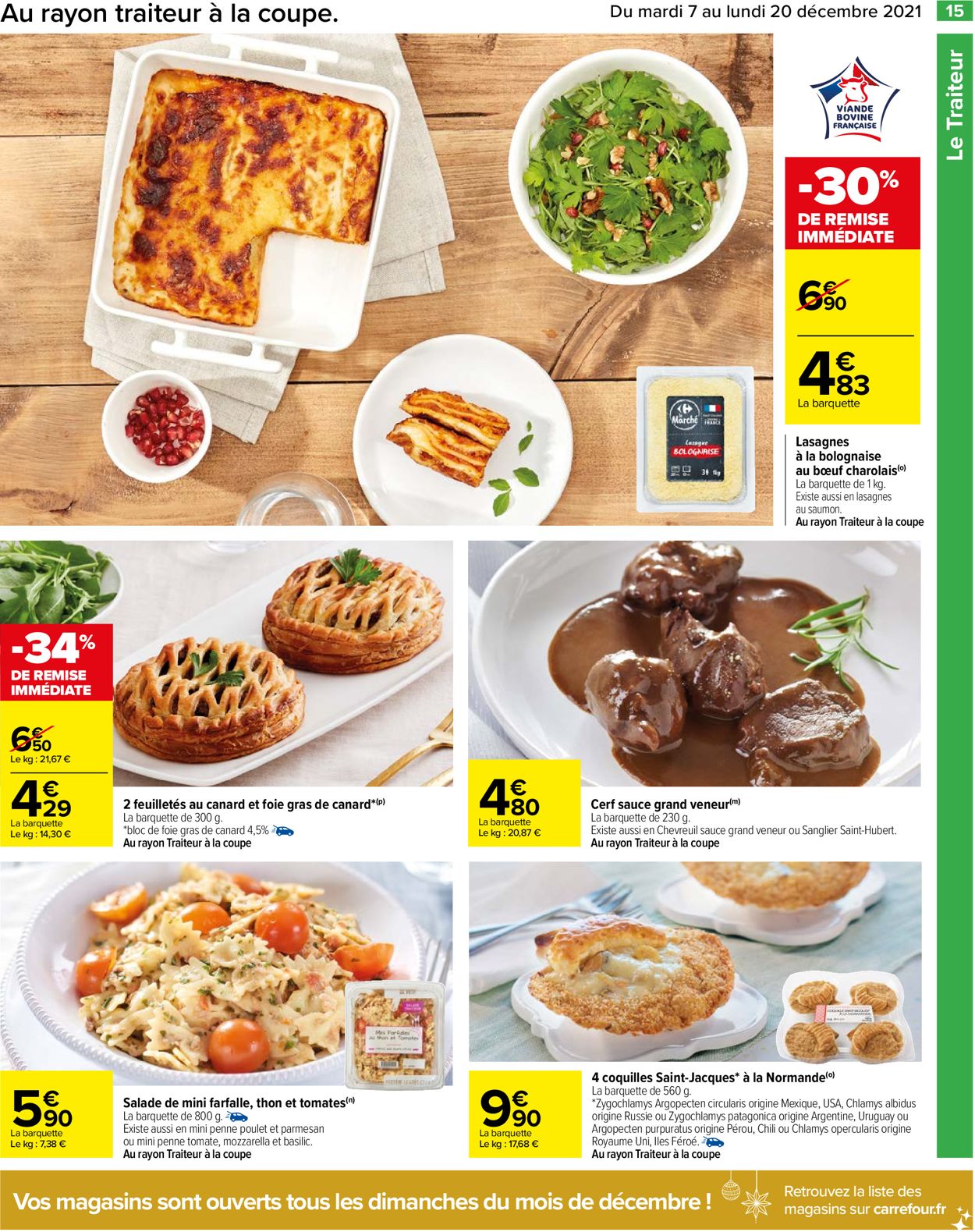 Carrefour noël fêtes de fin d'année 2021 Catalogue - 07.12-20.12.2021 (Page 15)