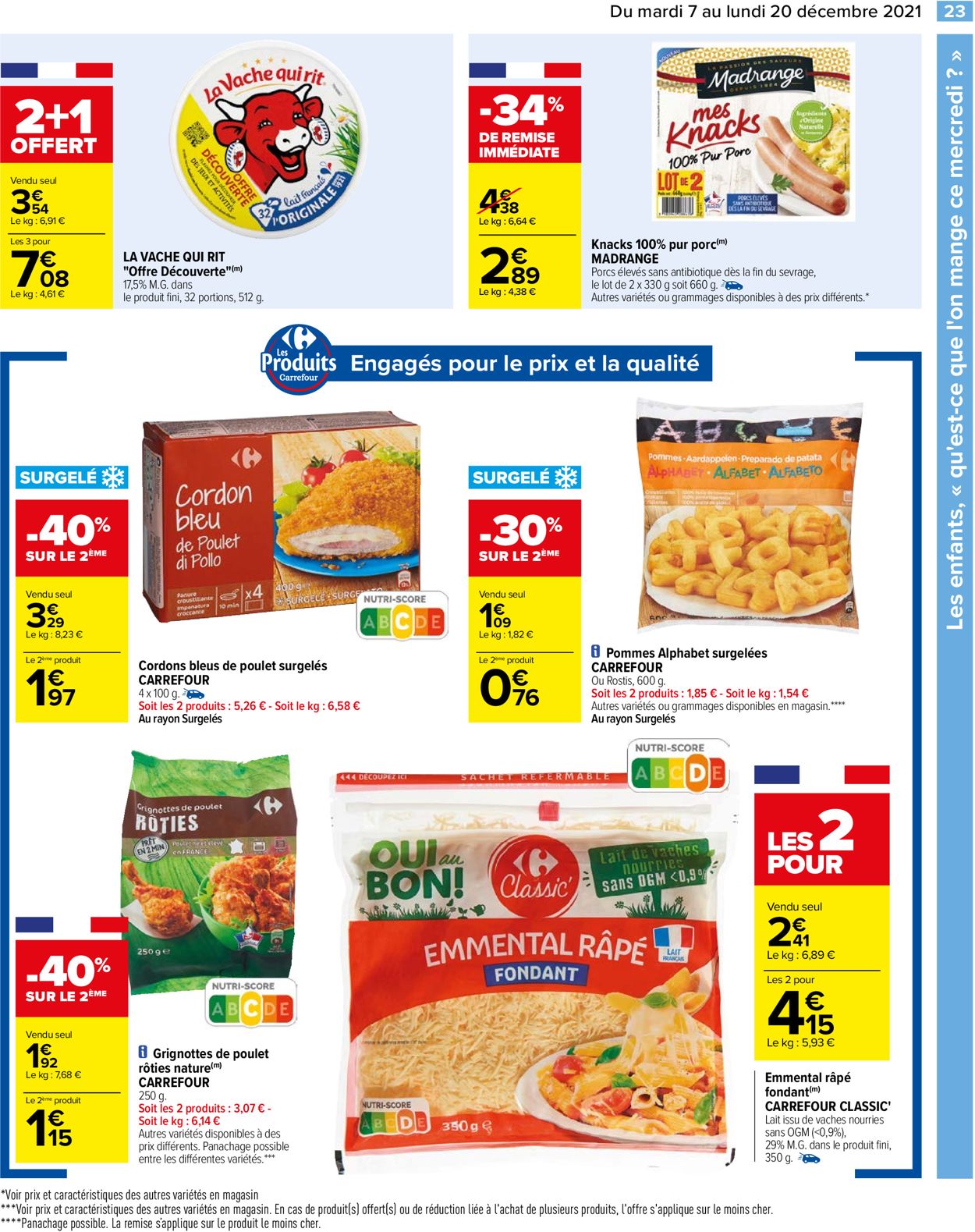 Carrefour noël fêtes de fin d'année 2021 Catalogue - 07.12-20.12.2021 (Page 23)