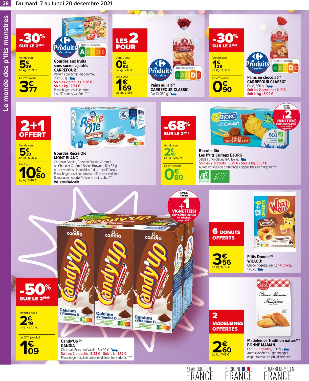 Carrefour noël fêtes de fin d'année 2021 Catalogue - 07.12-20.12.2021 (Page 28)