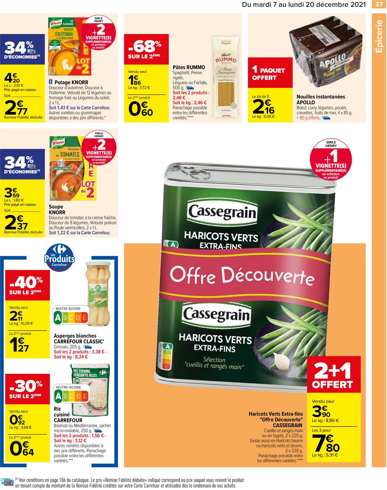 Carrefour noël fêtes de fin d'année 2021 Catalogue - 07.12-20.12.2021 (Page 37)