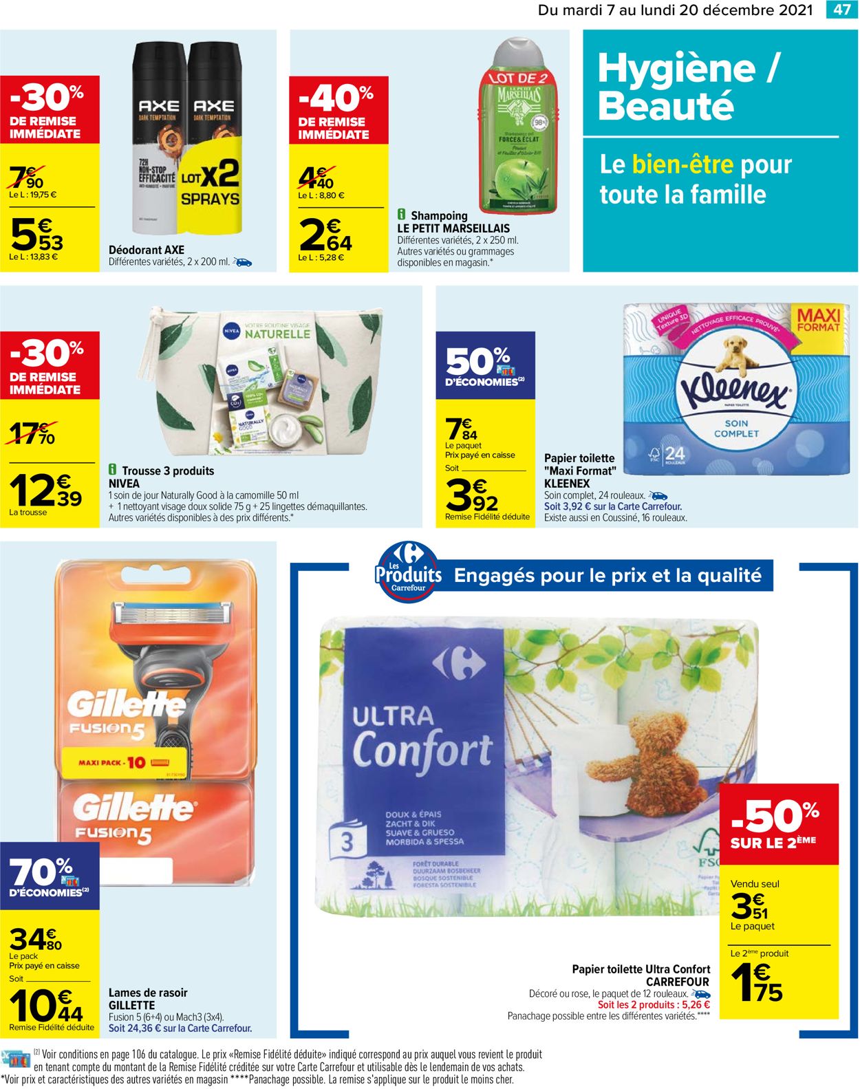 Carrefour noël fêtes de fin d'année 2021 Catalogue - 07.12-20.12.2021 (Page 47)