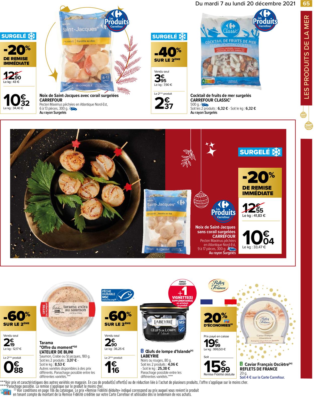 Carrefour noël fêtes de fin d'année 2021 Catalogue - 07.12-20.12.2021 (Page 65)