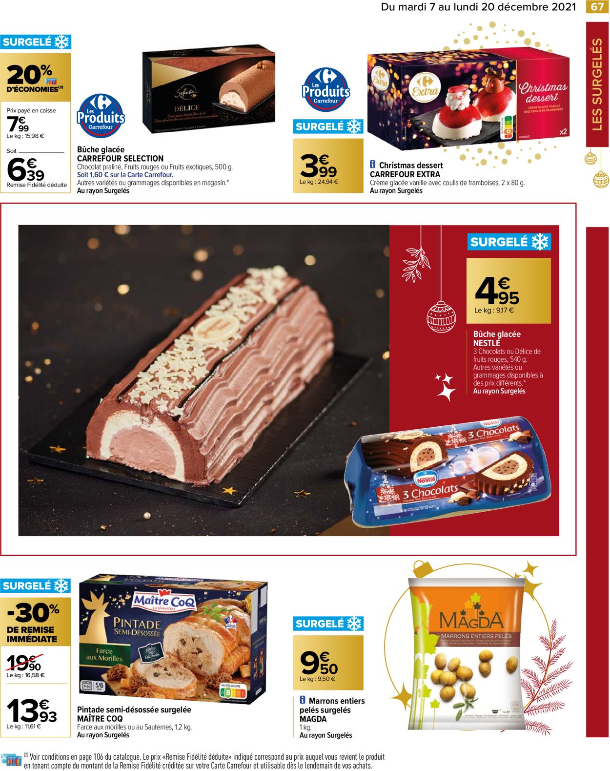 Carrefour noël fêtes de fin d'année 2021 Catalogue - 07.12-20.12.2021 (Page 69)