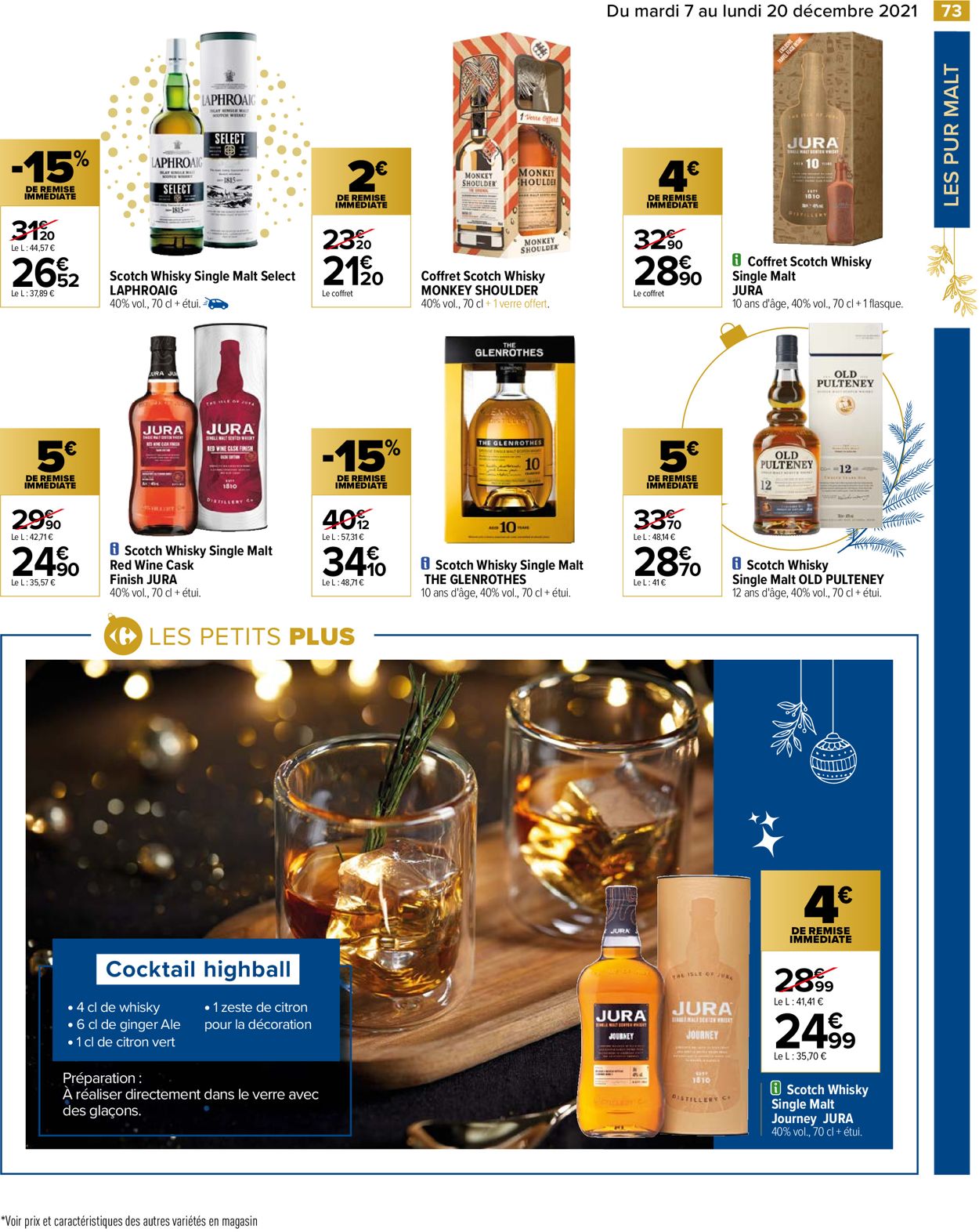 Carrefour noël fêtes de fin d'année 2021 Catalogue - 07.12-20.12.2021 (Page 75)
