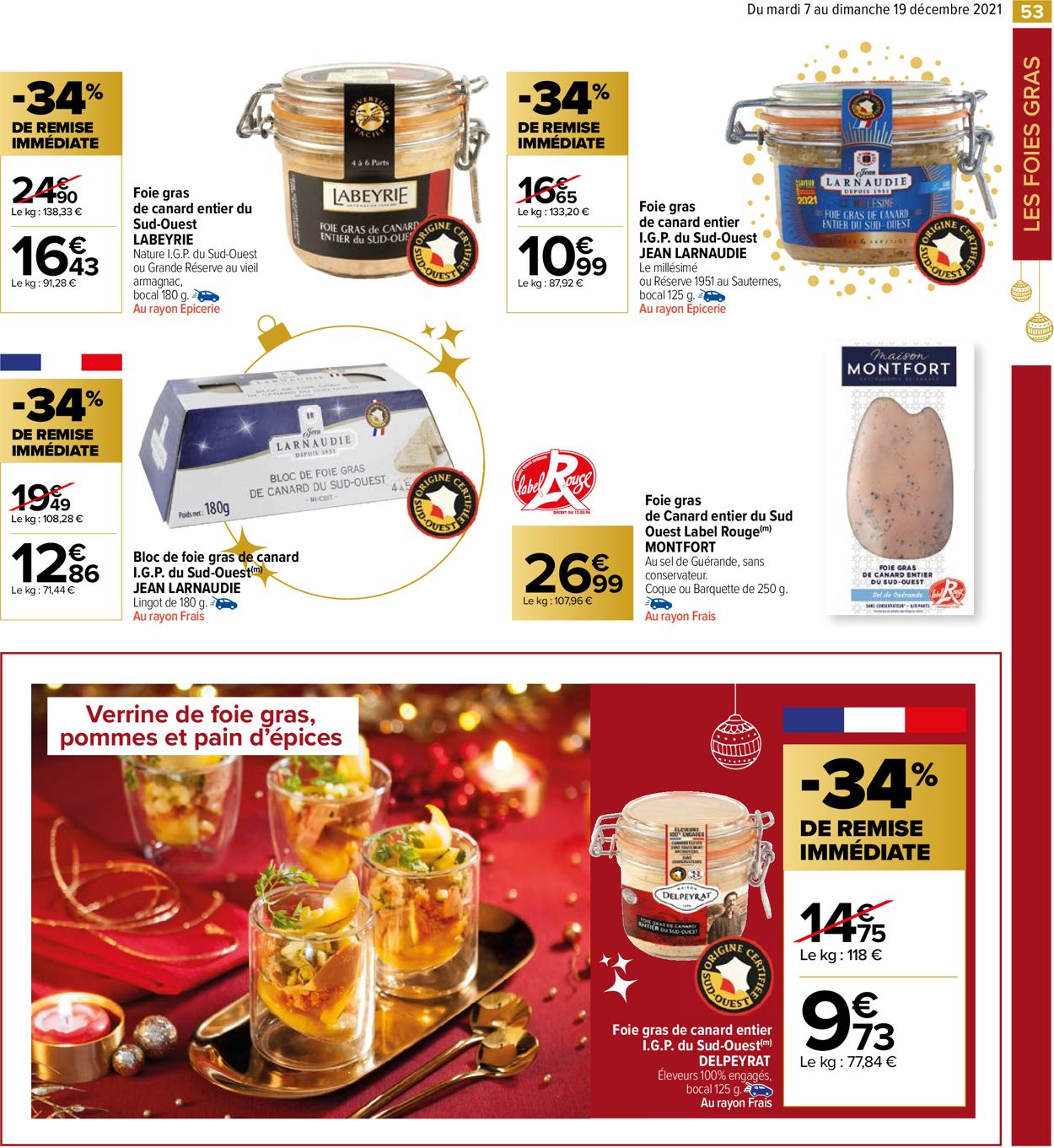 Carrefour noël fêtes de fin d'année 2021 Catalogue - 07.12-19.12.2021 (Page 55)