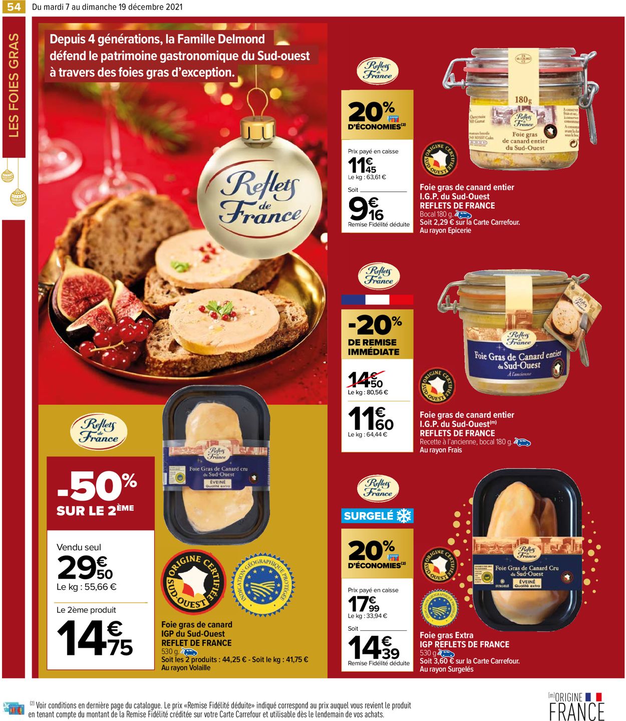 Carrefour noël fêtes de fin d'année 2021 Catalogue - 07.12-19.12.2021 (Page 56)