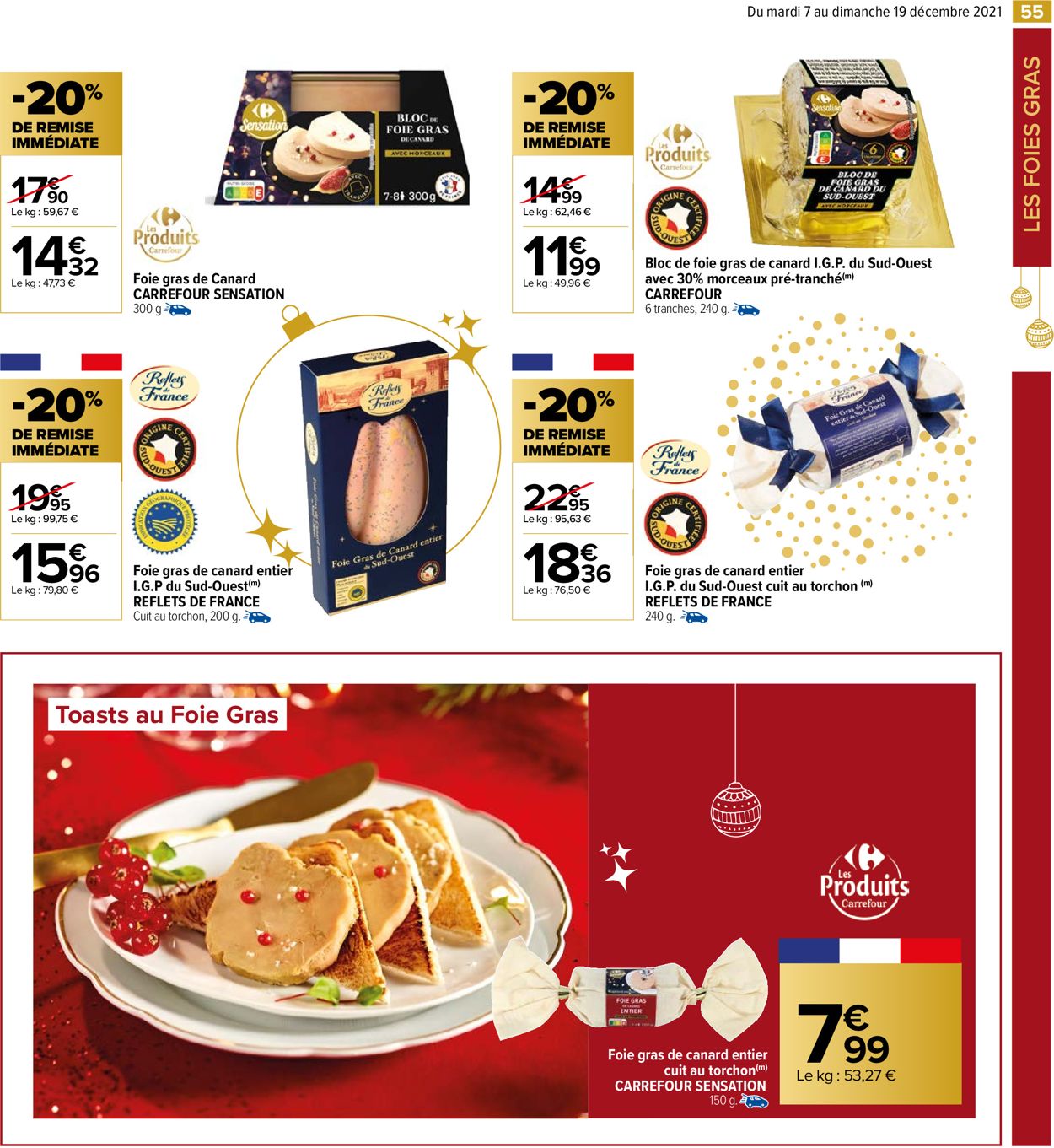 Carrefour noël fêtes de fin d'année 2021 Catalogue - 07.12-19.12.2021 (Page 57)