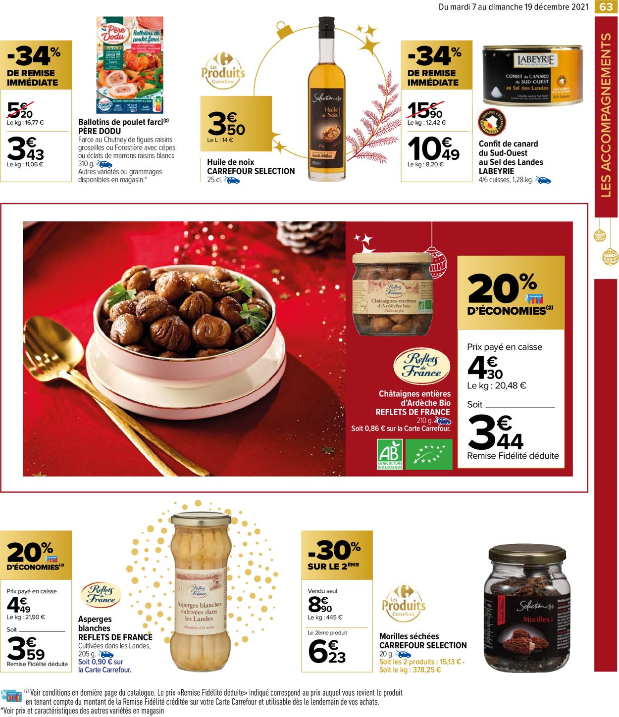 Carrefour noël fêtes de fin d'année 2021 Catalogue - 07.12-19.12.2021 (Page 65)