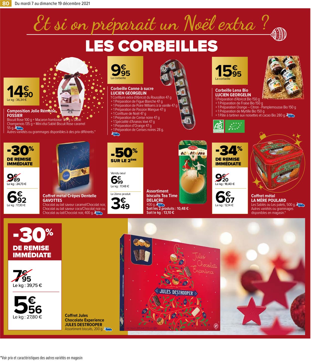 Carrefour noël fêtes de fin d'année 2021 Catalogue - 07.12-19.12.2021 (Page 82)