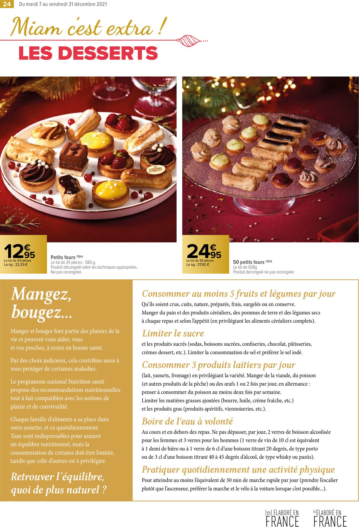 Carrefour noël fêtes de fin d'année 2021 Catalogue - 07.12-31.12.2021 (Page 24)