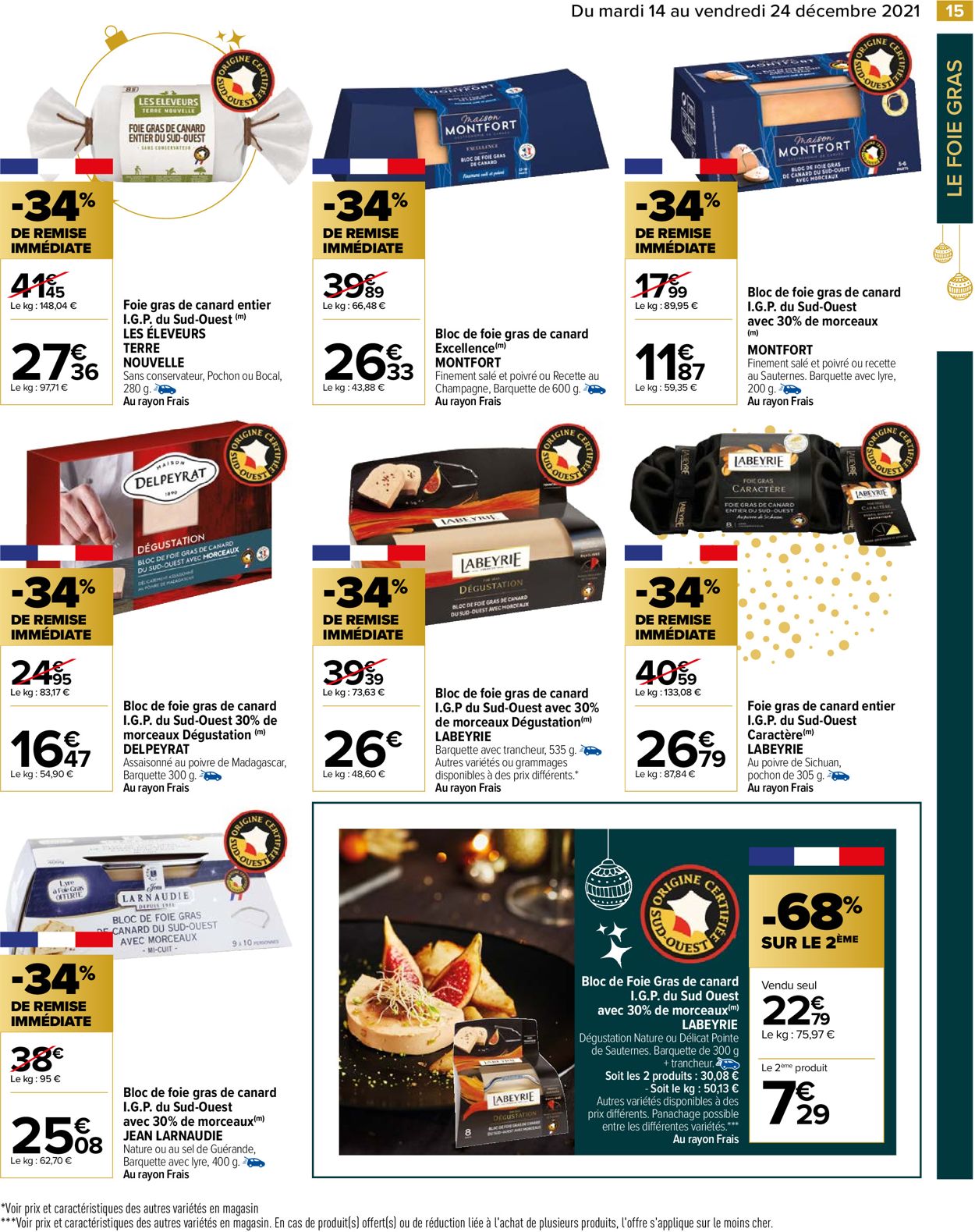 Carrefour noël fêtes de fin d'année 2021 Catalogue - 14.12-24.12.2021 (Page 15)