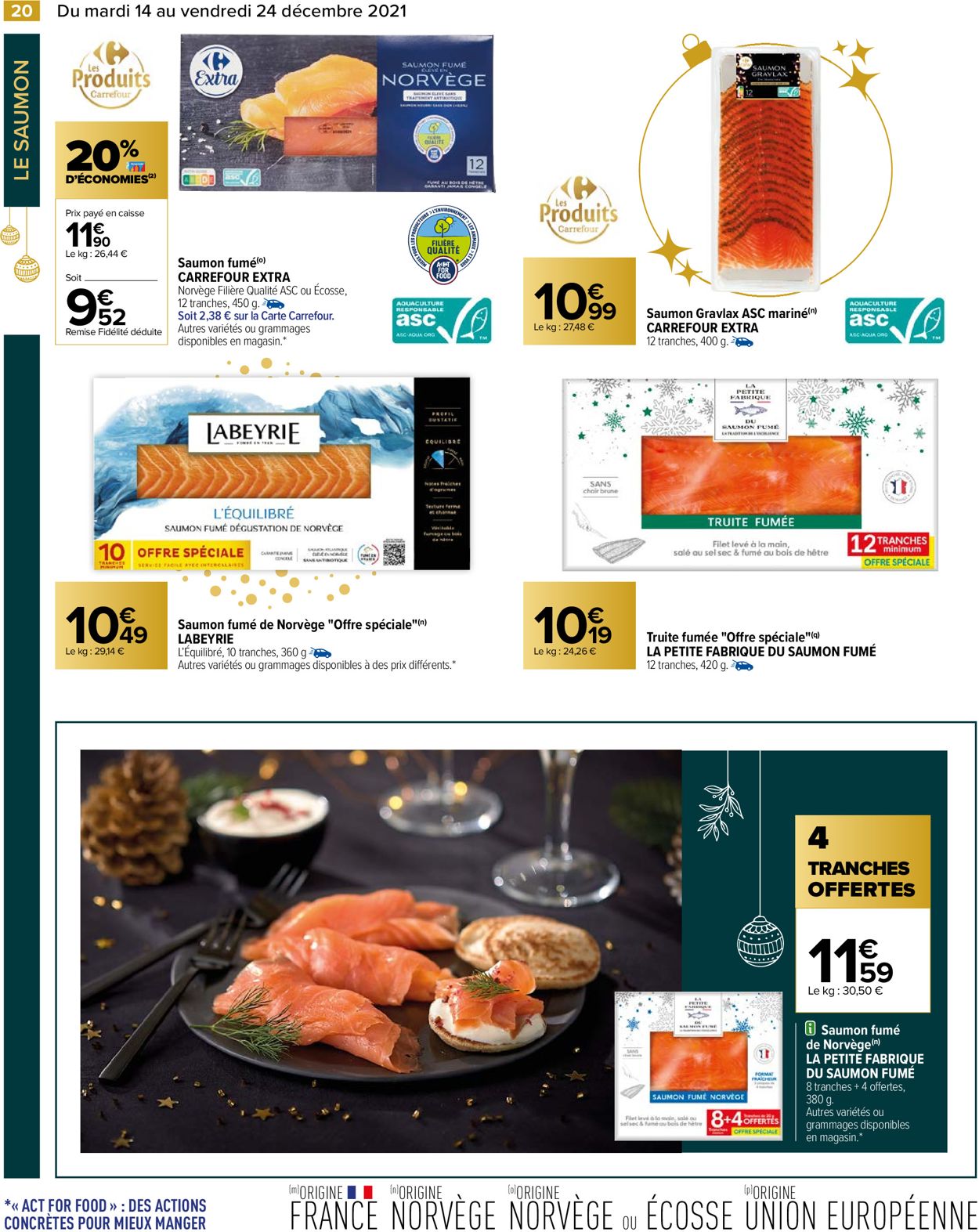 Carrefour noël fêtes de fin d'année 2021 Catalogue - 14.12-24.12.2021 (Page 20)