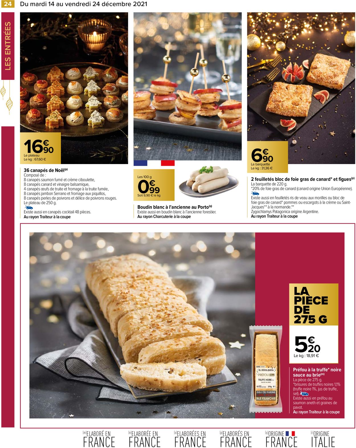 Carrefour noël fêtes de fin d'année 2021 Catalogue - 14.12-24.12.2021 (Page 24)