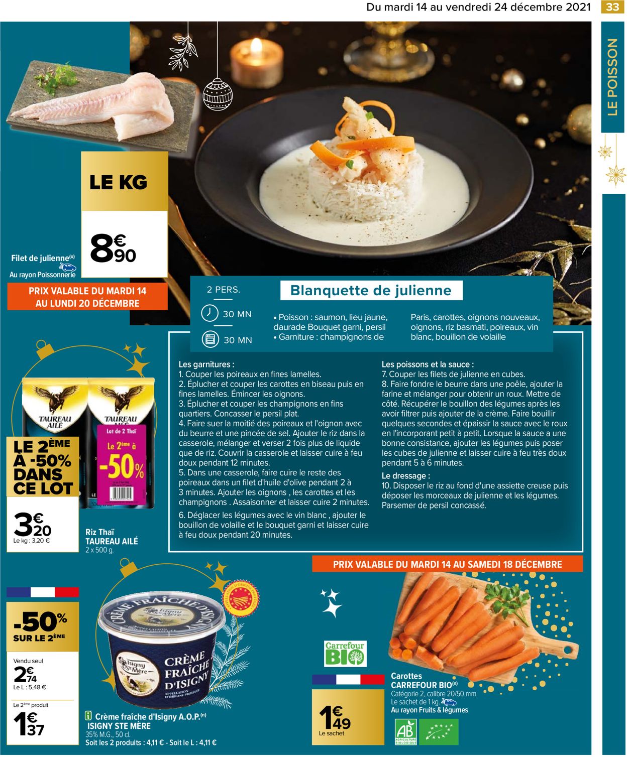 Carrefour noël fêtes de fin d'année 2021 Catalogue - 14.12-24.12.2021 (Page 33)