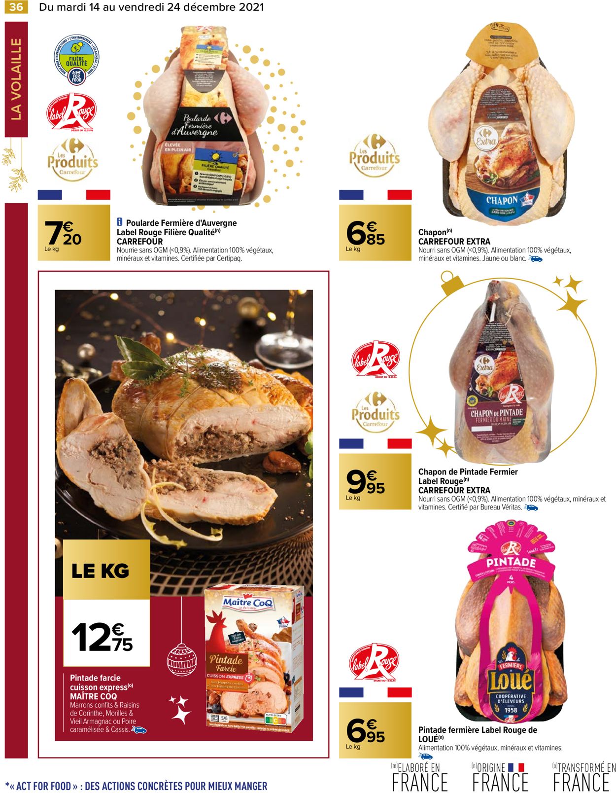 Carrefour noël fêtes de fin d'année 2021 Catalogue - 14.12-24.12.2021 (Page 36)