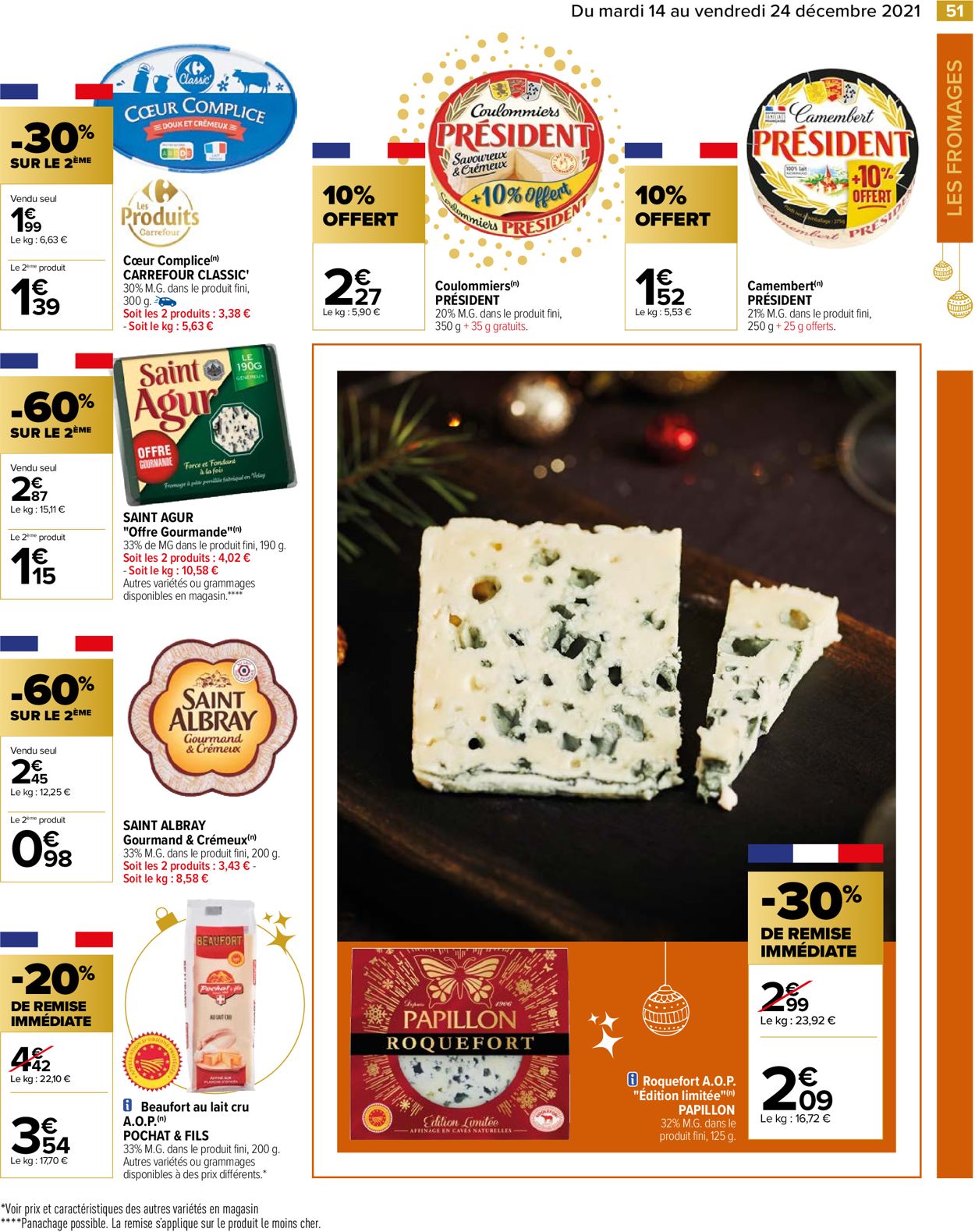 Carrefour noël fêtes de fin d'année 2021 Catalogue - 14.12-24.12.2021 (Page 51)