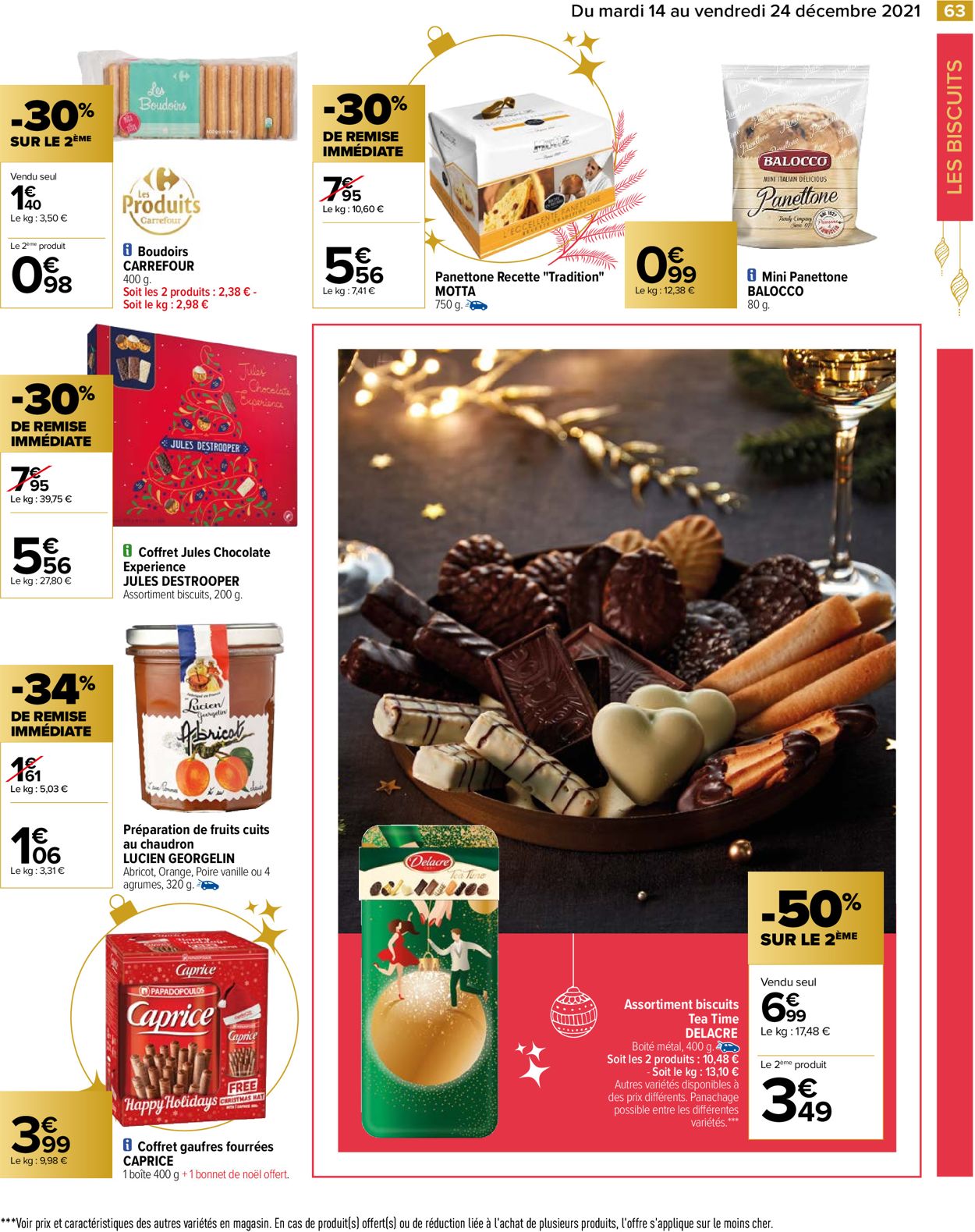 Carrefour noël fêtes de fin d'année 2021 Catalogue - 14.12-24.12.2021 (Page 63)