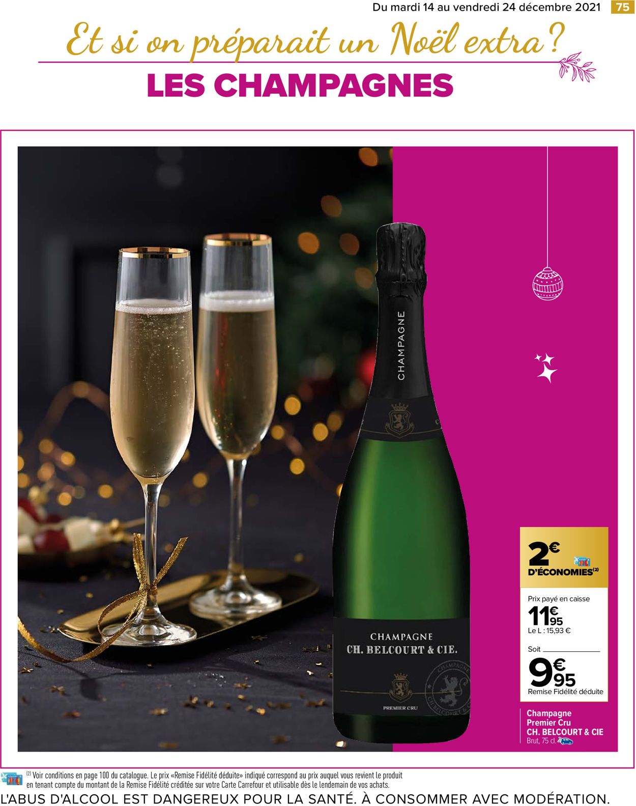 Carrefour noël fêtes de fin d'année 2021 Catalogue - 14.12-24.12.2021 (Page 75)