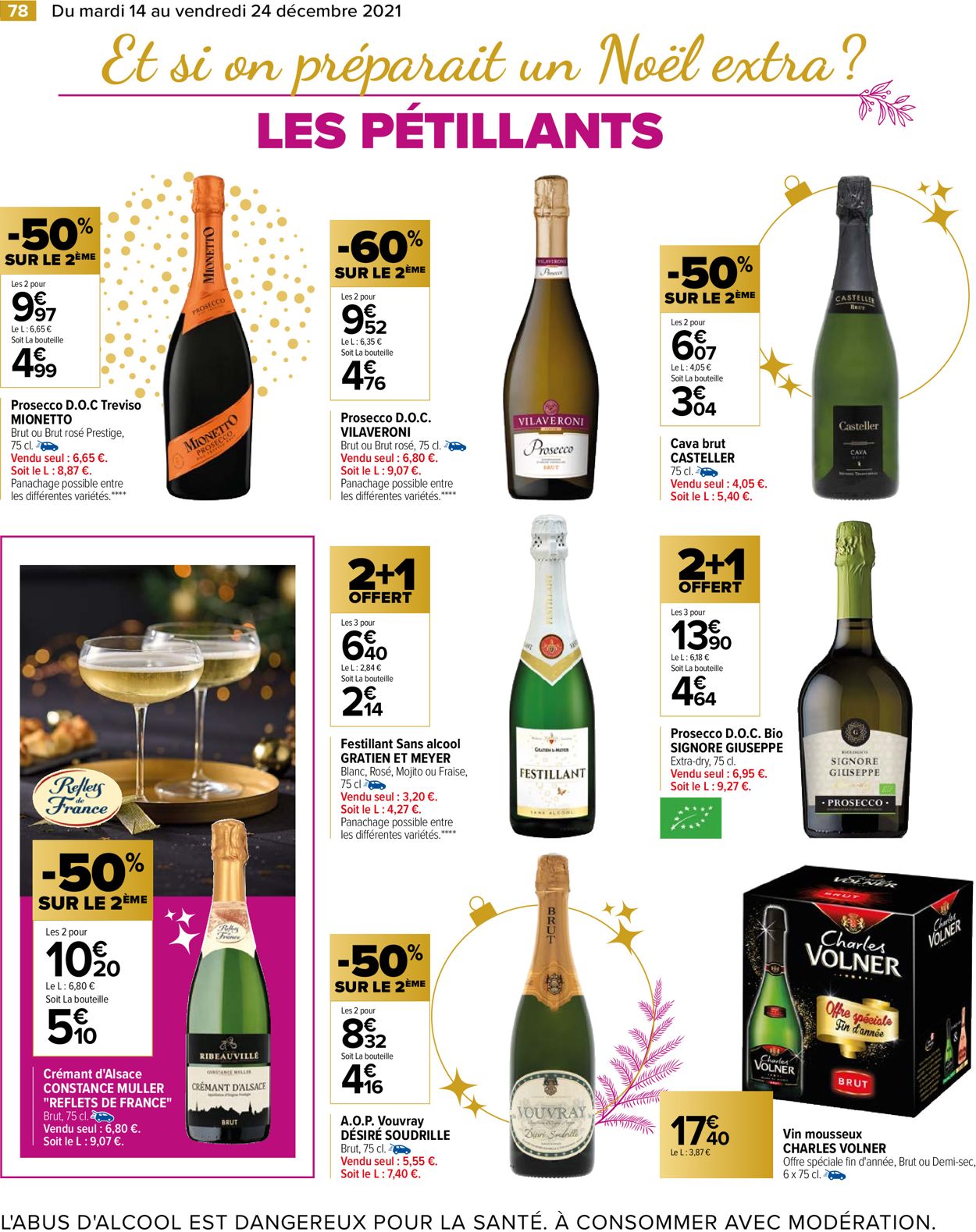 Carrefour noël fêtes de fin d'année 2021 Catalogue - 14.12-24.12.2021 (Page 78)