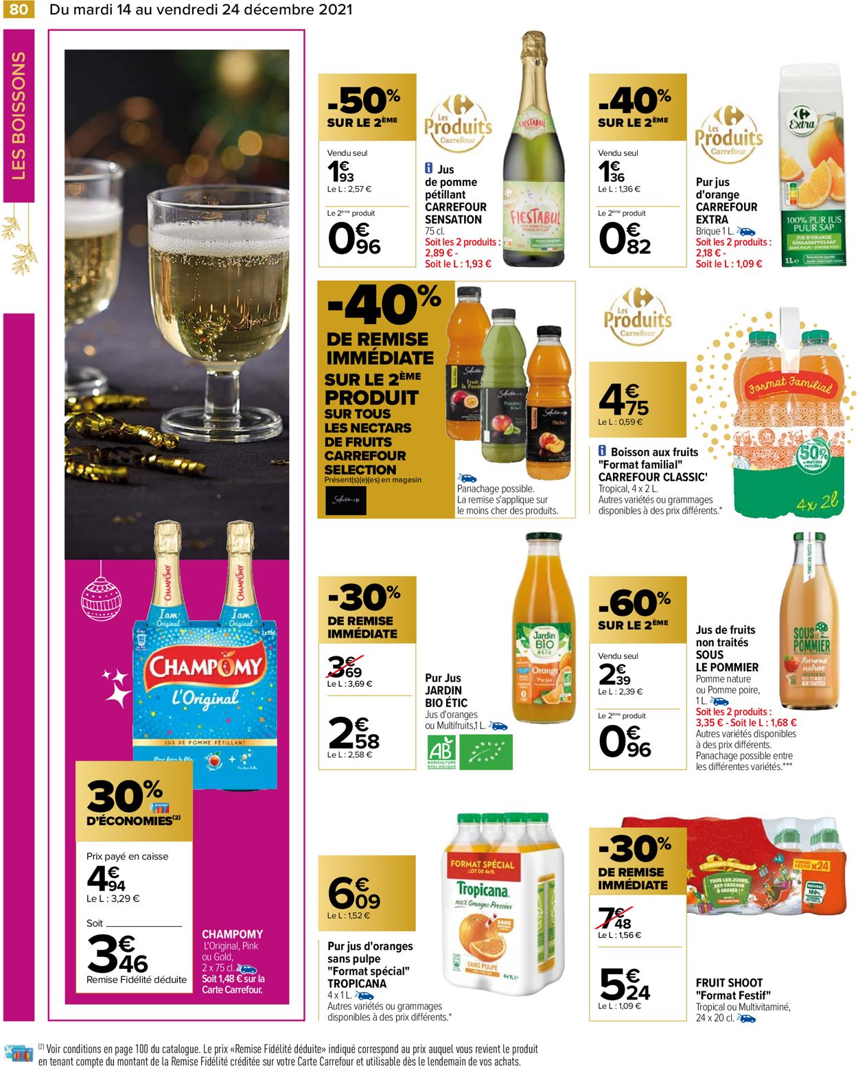 Carrefour noël fêtes de fin d'année 2021 Catalogue - 14.12-24.12.2021 (Page 80)