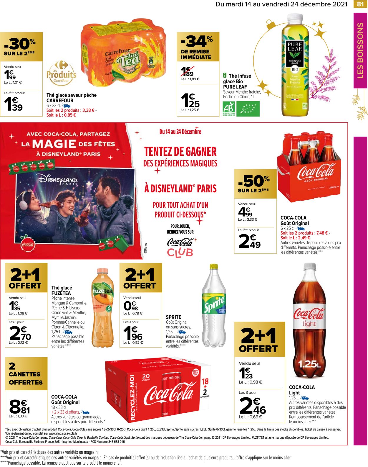 Carrefour noël fêtes de fin d'année 2021 Catalogue - 14.12-24.12.2021 (Page 81)