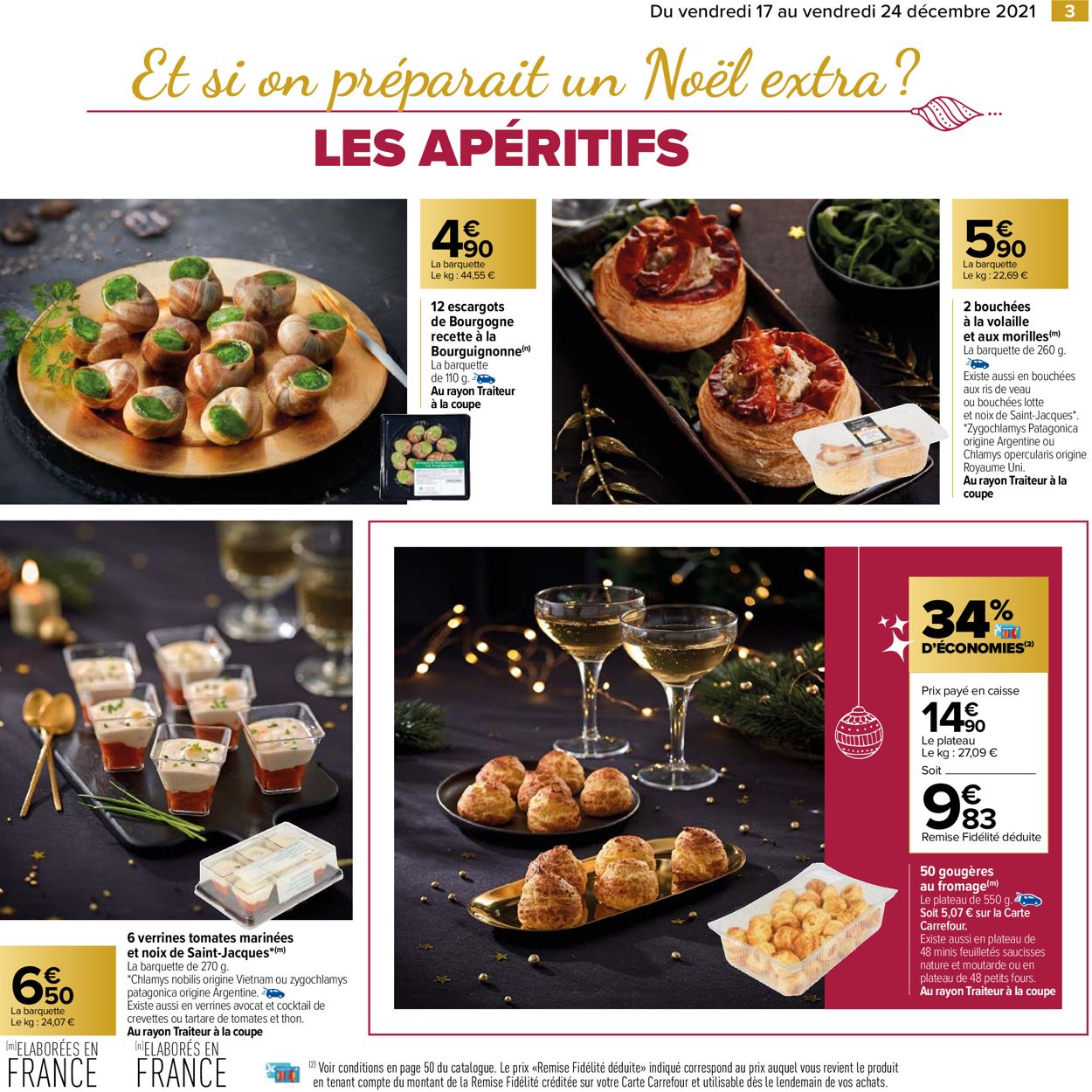 Carrefour noël fêtes de fin d'année 2021 Catalogue - 17.12-24.12.2021 (Page 3)