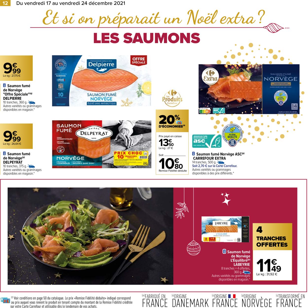 Carrefour noël fêtes de fin d'année 2021 Catalogue - 17.12-24.12.2021 (Page 12)