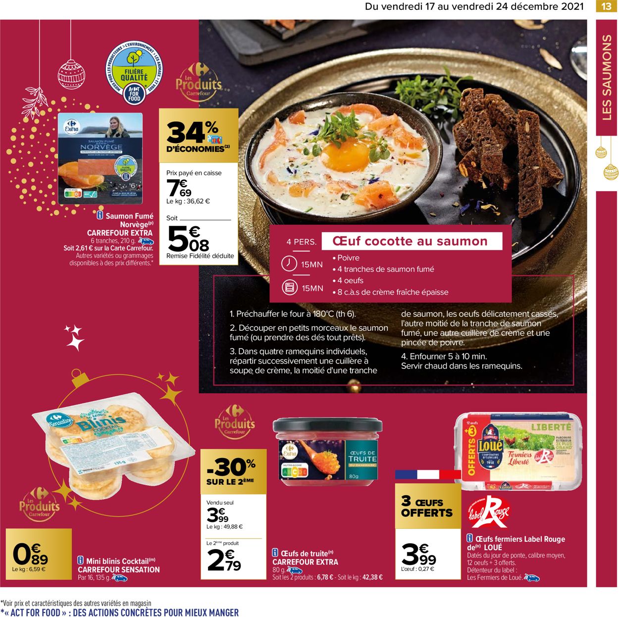 Carrefour noël fêtes de fin d'année 2021 Catalogue - 17.12-24.12.2021 (Page 13)
