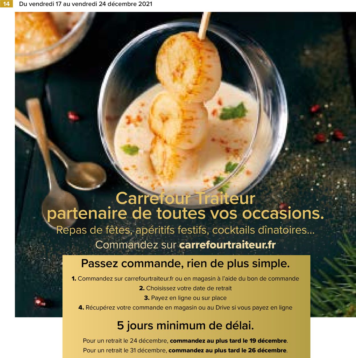Carrefour noël fêtes de fin d'année 2021 Catalogue - 17.12-24.12.2021 (Page 14)