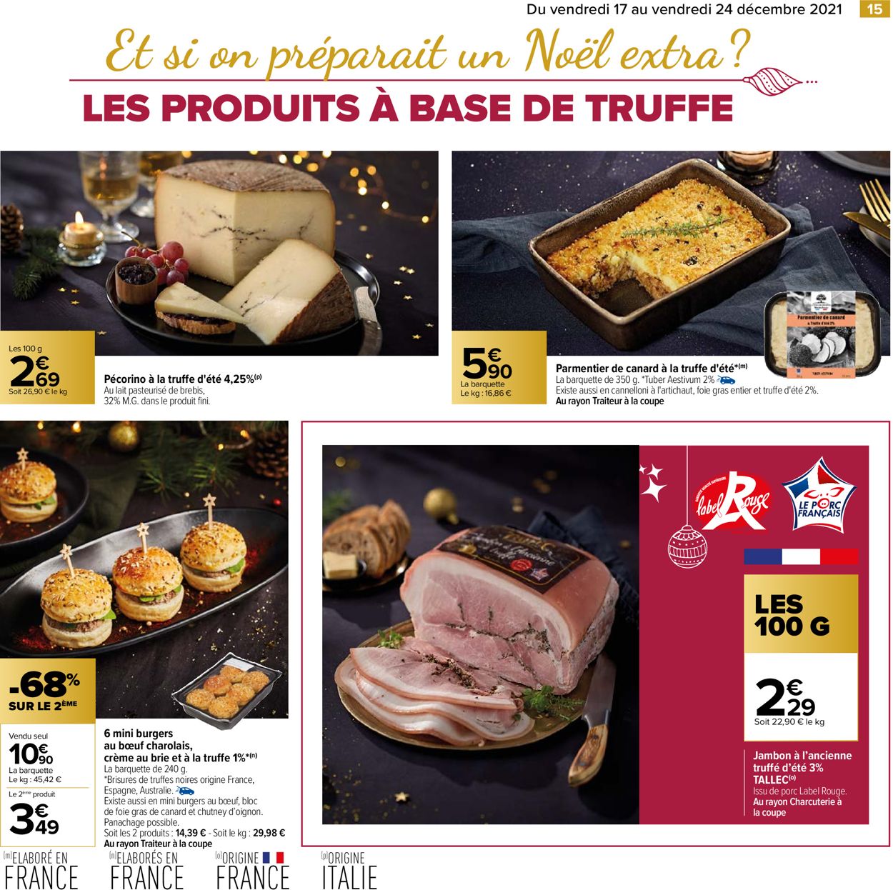 Carrefour noël fêtes de fin d'année 2021 Catalogue - 17.12-24.12.2021 (Page 15)