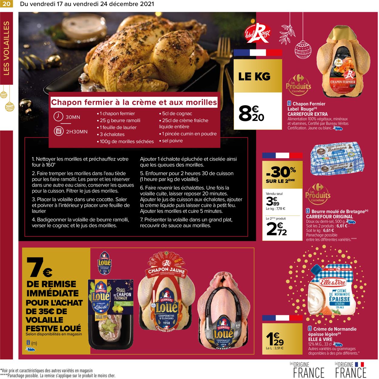 Carrefour noël fêtes de fin d'année 2021 Catalogue - 17.12-24.12.2021 (Page 20)