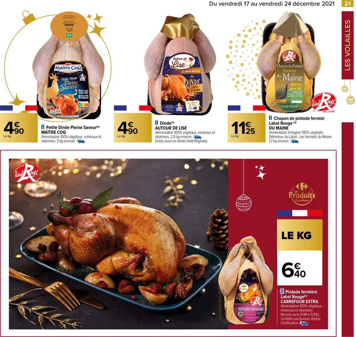 Carrefour noël fêtes de fin d'année 2021 Catalogue - 17.12-24.12.2021 (Page 21)