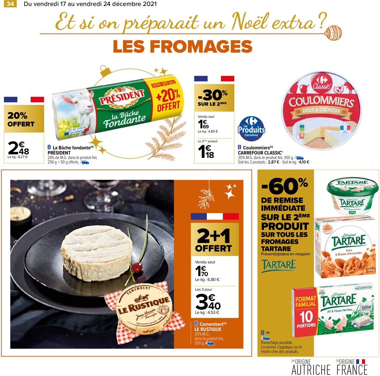 Carrefour noël fêtes de fin d'année 2021 Catalogue - 17.12-24.12.2021 (Page 34)