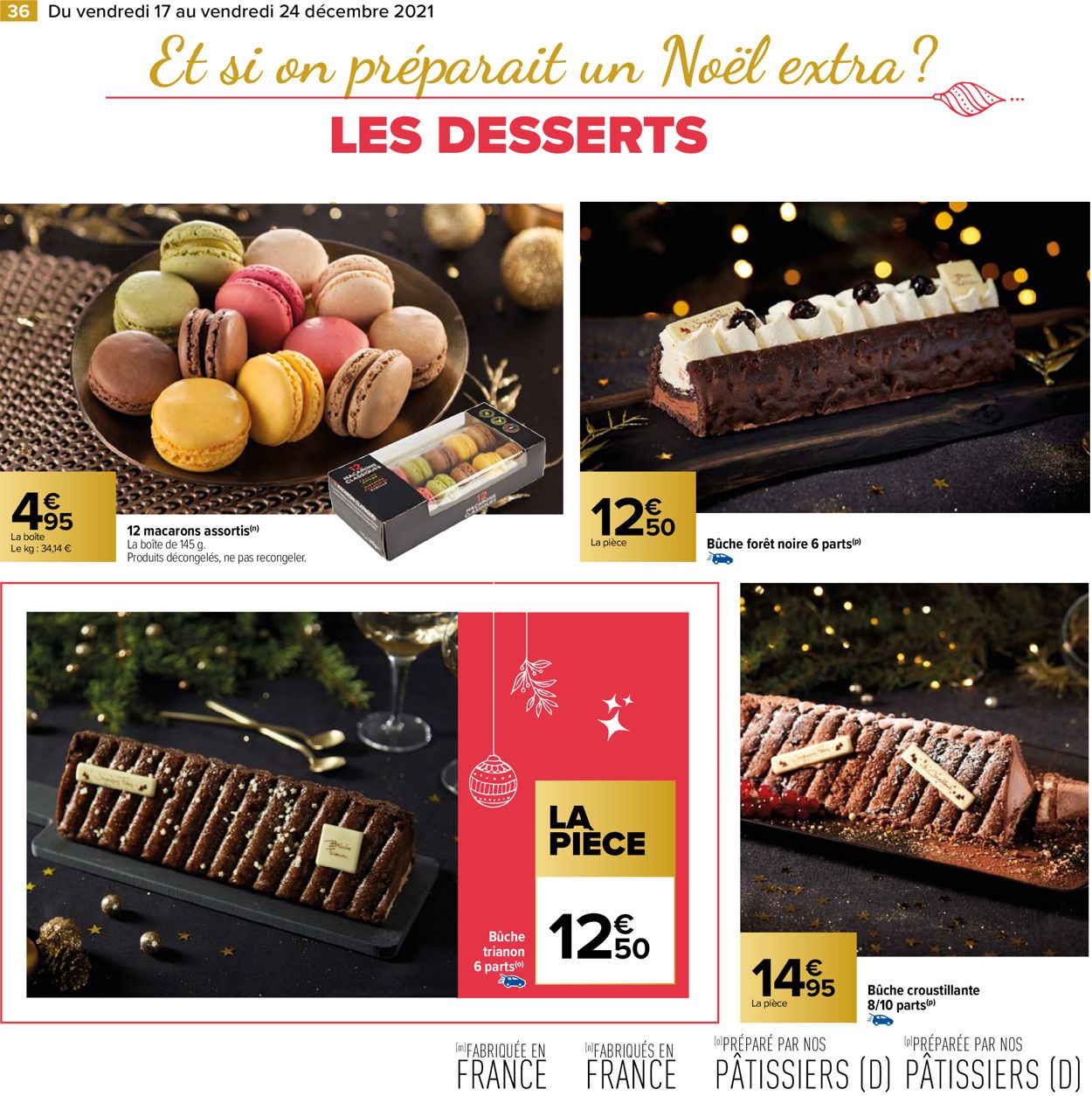 Carrefour noël fêtes de fin d'année 2021 Catalogue - 17.12-24.12.2021 (Page 36)