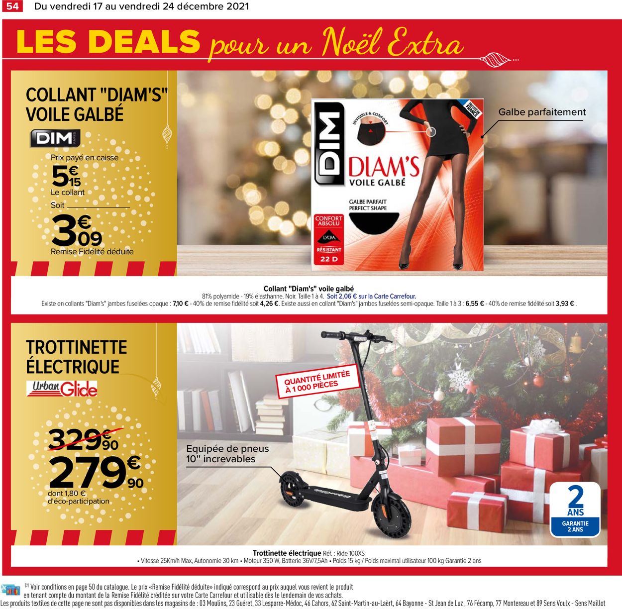 Carrefour noël fêtes de fin d'année 2021 Catalogue - 17.12-24.12.2021 (Page 54)