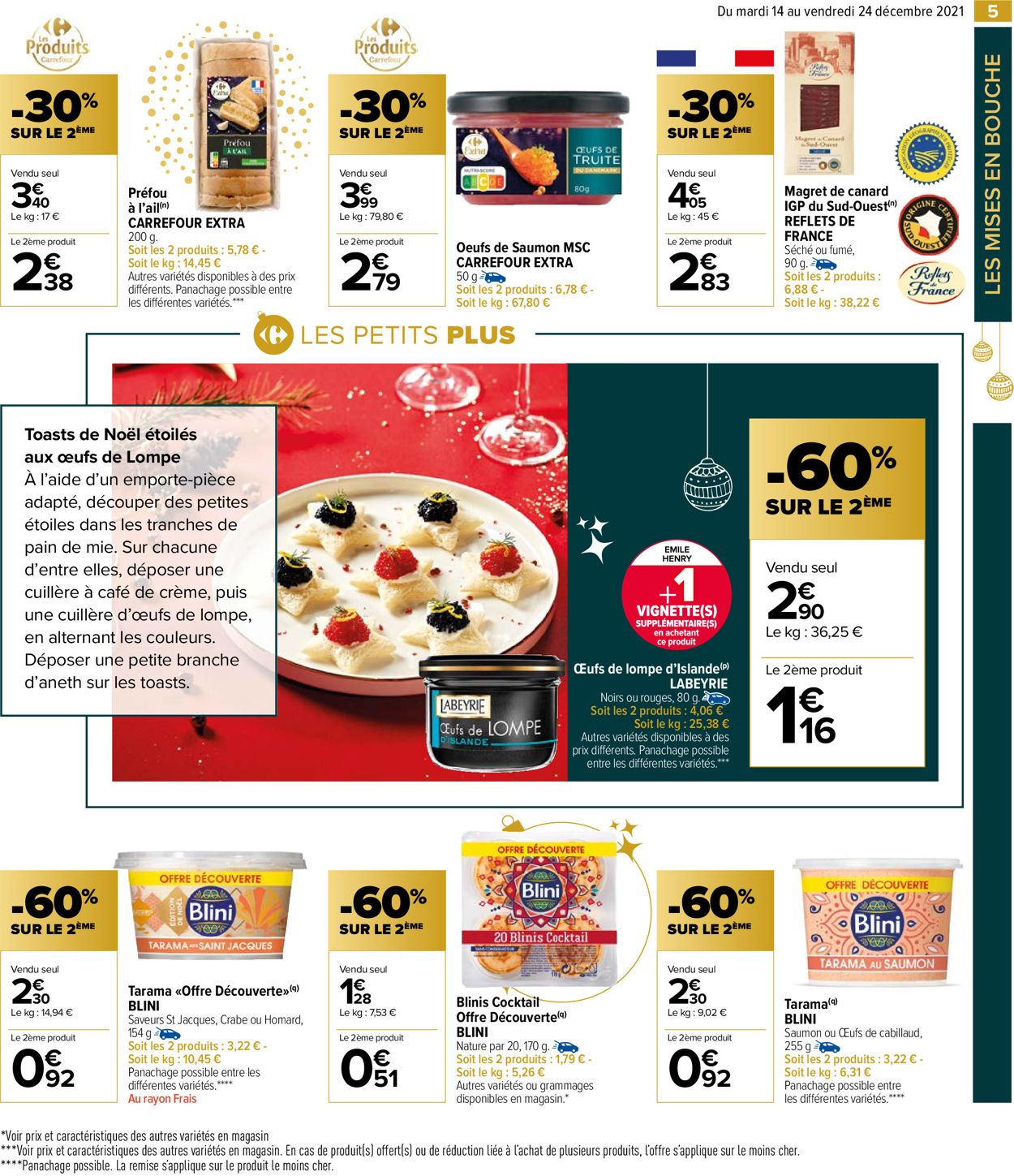 Carrefour noël fêtes de fin d'année 2021 Catalogue - 14.12-24.12.2021 (Page 5)