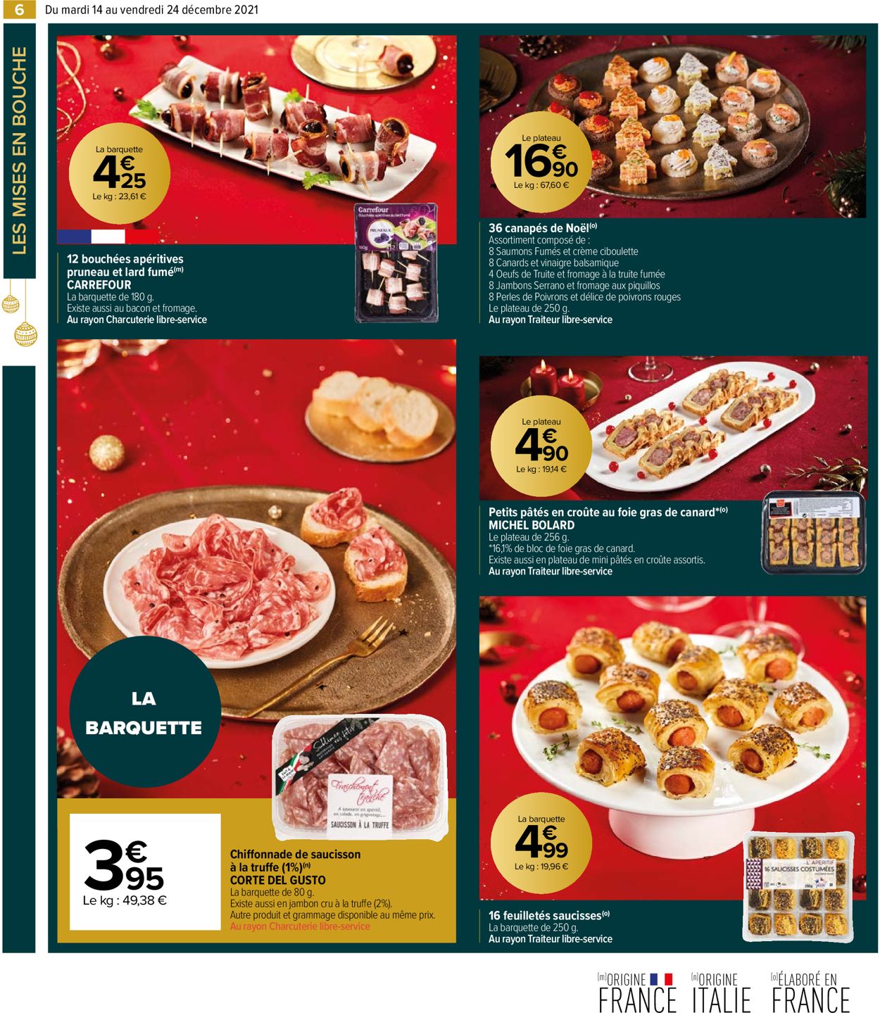 Carrefour noël fêtes de fin d'année 2021 Catalogue - 14.12-24.12.2021 (Page 6)