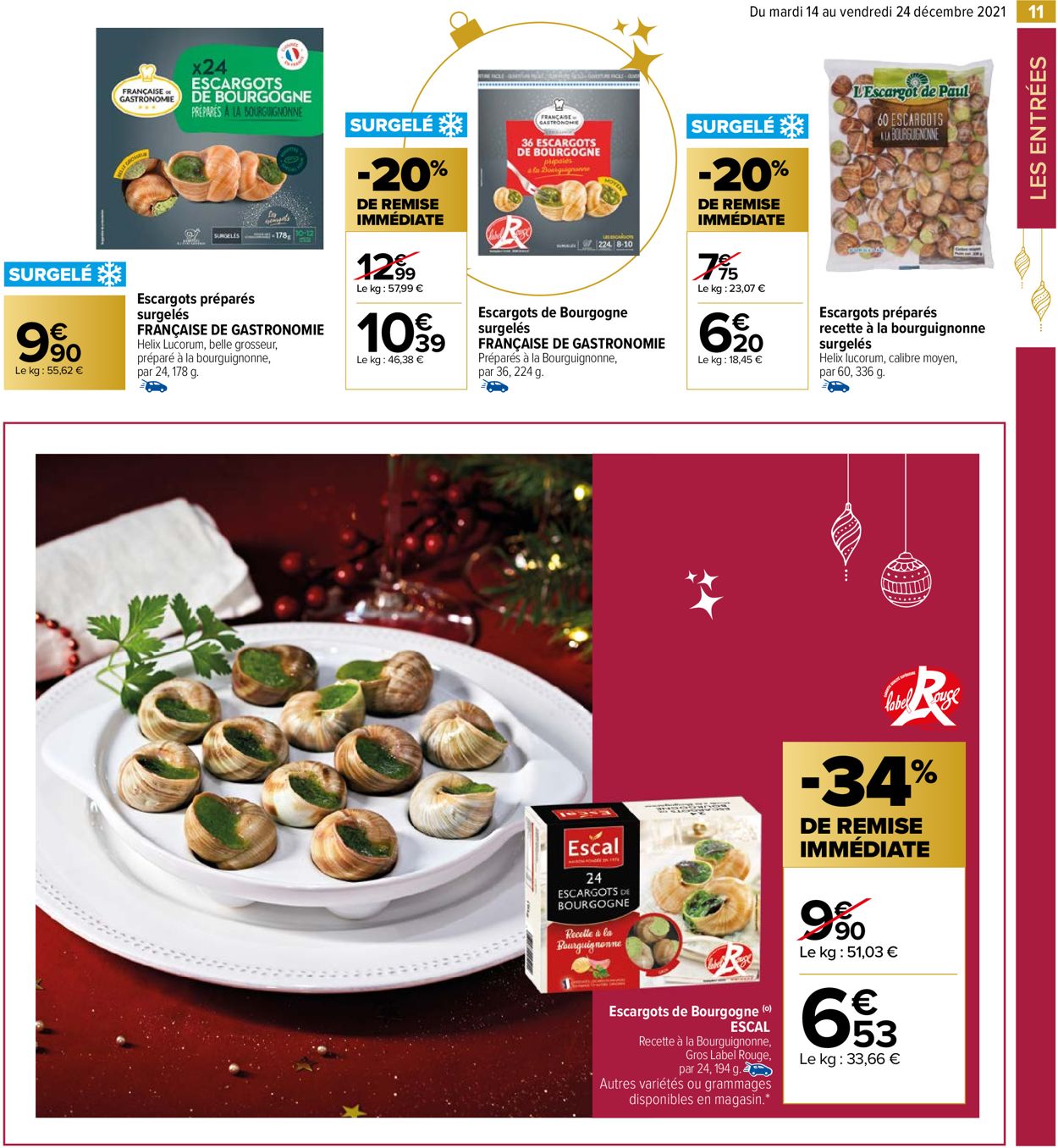 Carrefour noël fêtes de fin d'année 2021 Catalogue - 14.12-24.12.2021 (Page 11)