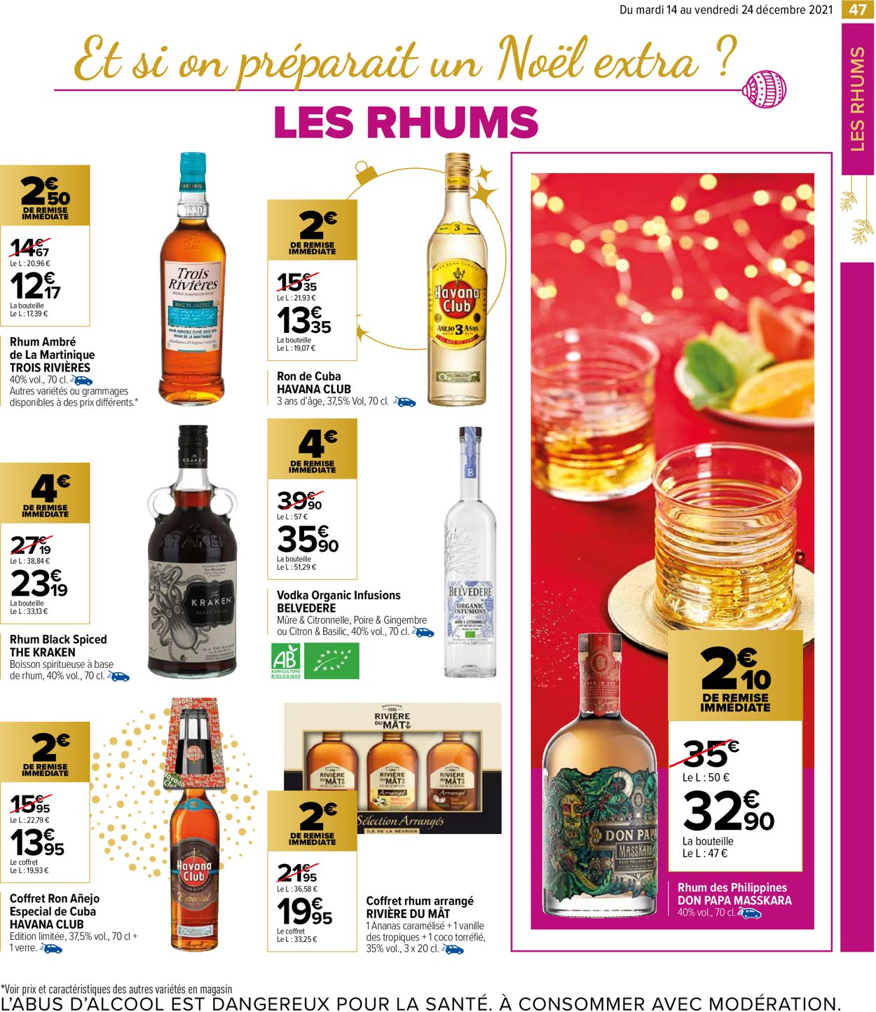 Carrefour noël fêtes de fin d'année 2021 Catalogue - 14.12-24.12.2021 (Page 47)