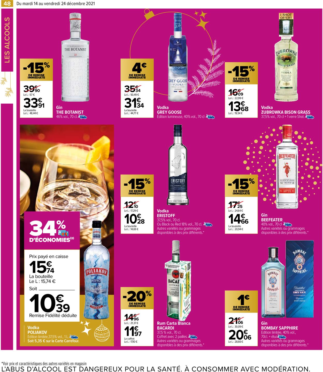 Carrefour noël fêtes de fin d'année 2021 Catalogue - 14.12-24.12.2021 (Page 48)