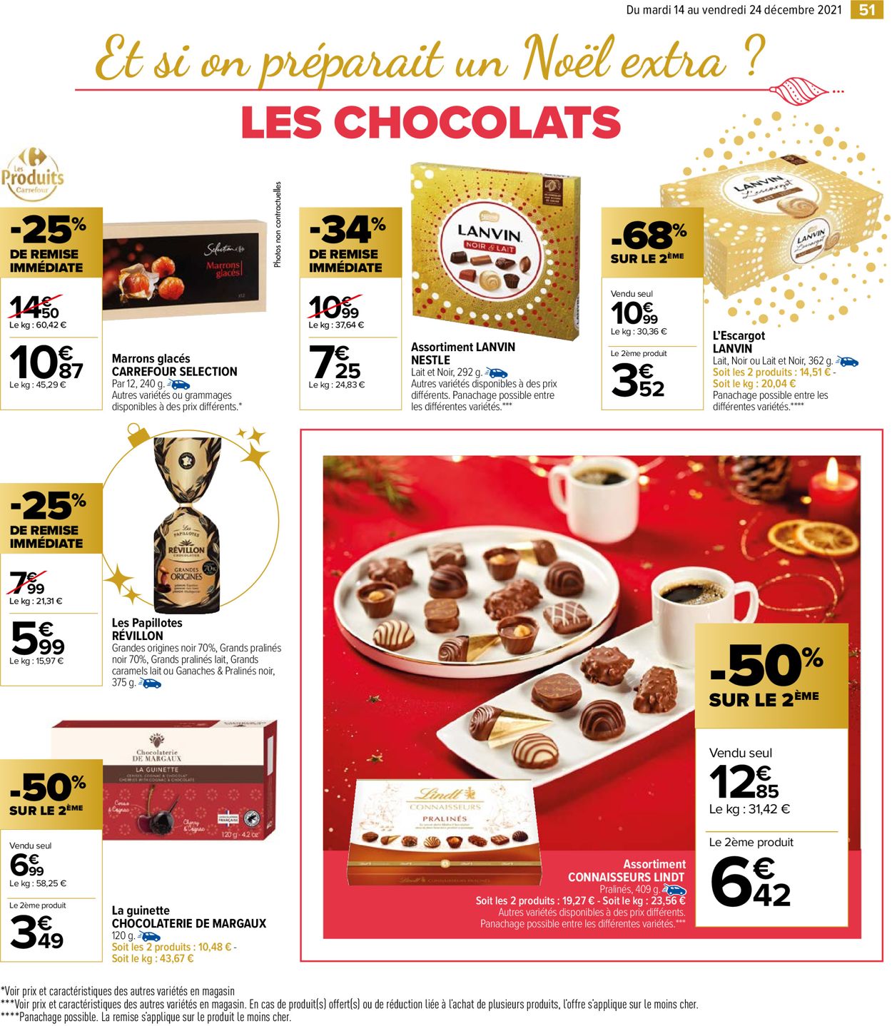 Carrefour noël fêtes de fin d'année 2021 Catalogue - 14.12-24.12.2021 (Page 51)