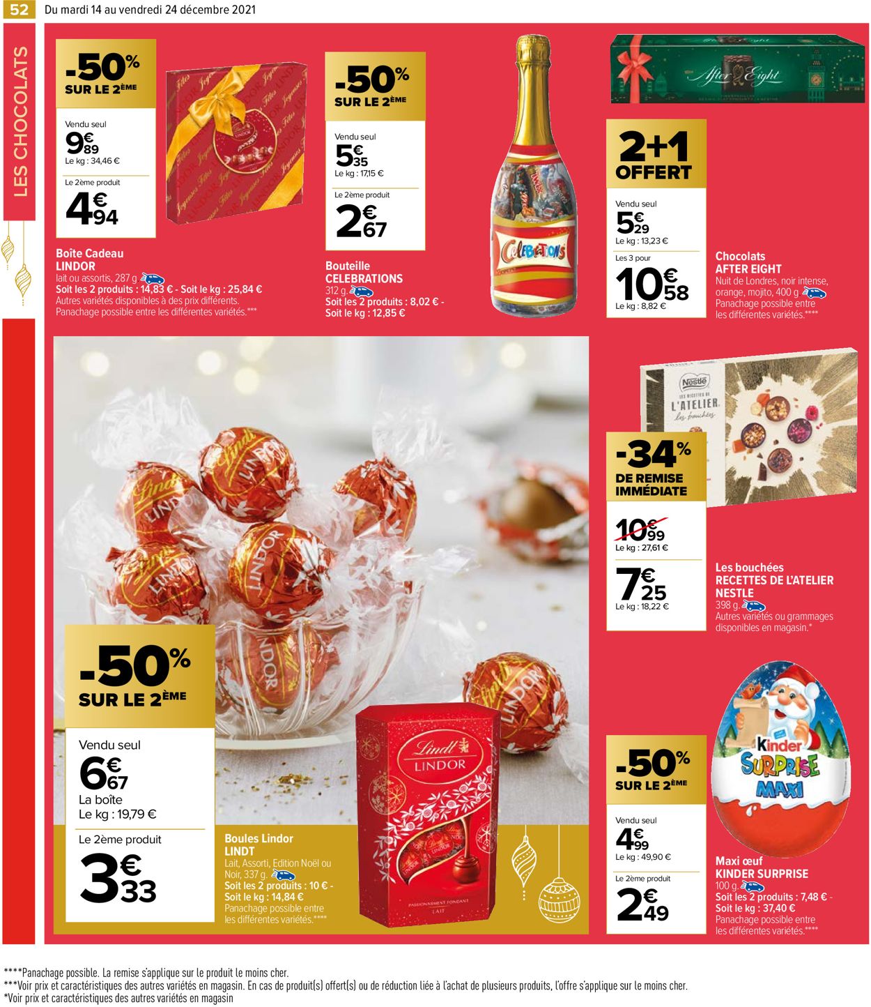 Carrefour noël fêtes de fin d'année 2021 Catalogue - 14.12-24.12.2021 (Page 52)