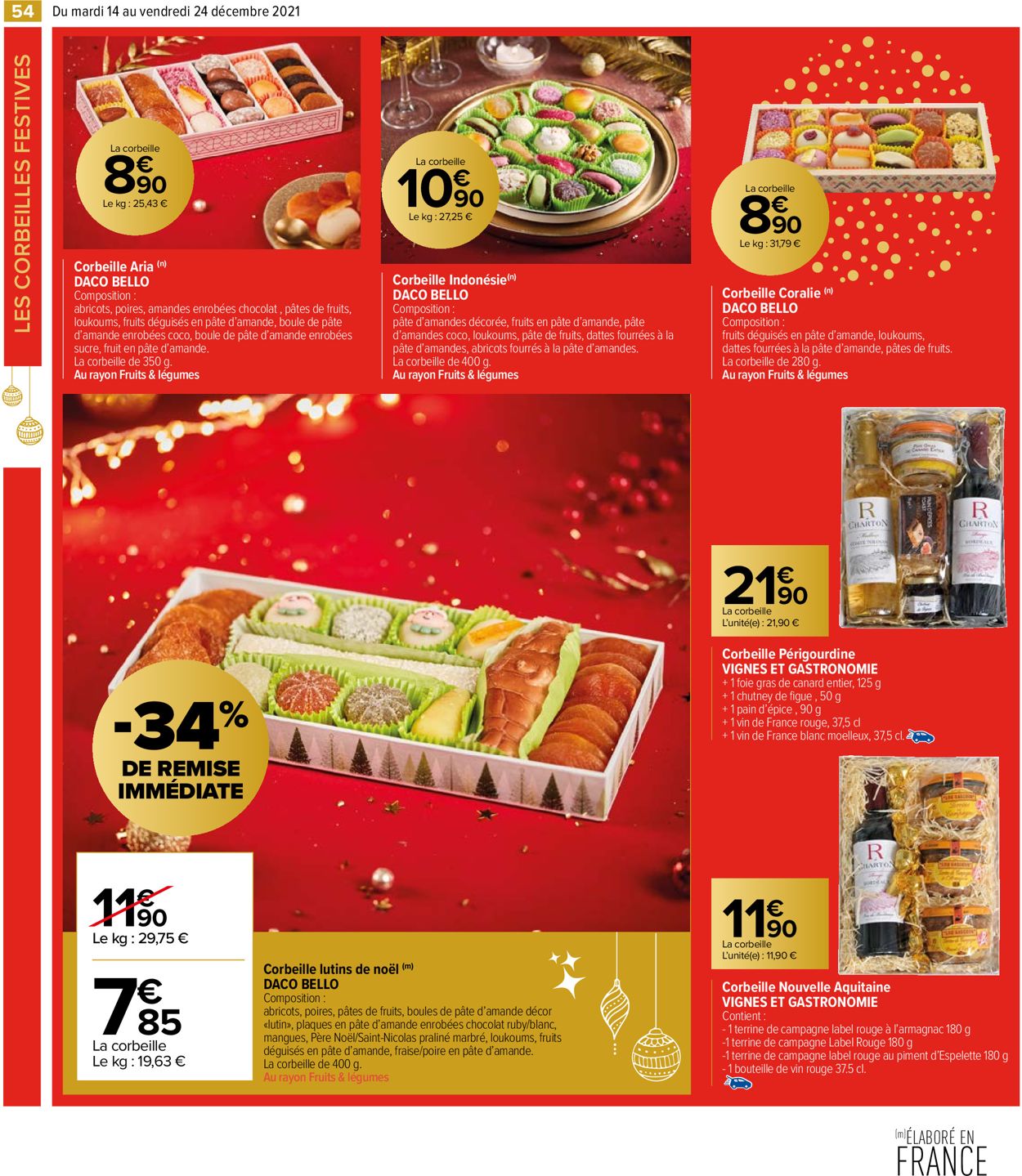 Carrefour noël fêtes de fin d'année 2021 Catalogue - 14.12-24.12.2021 (Page 54)