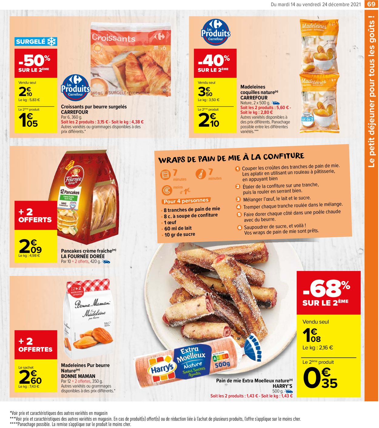 Carrefour noël fêtes de fin d'année 2021 Catalogue - 14.12-24.12.2021 (Page 69)