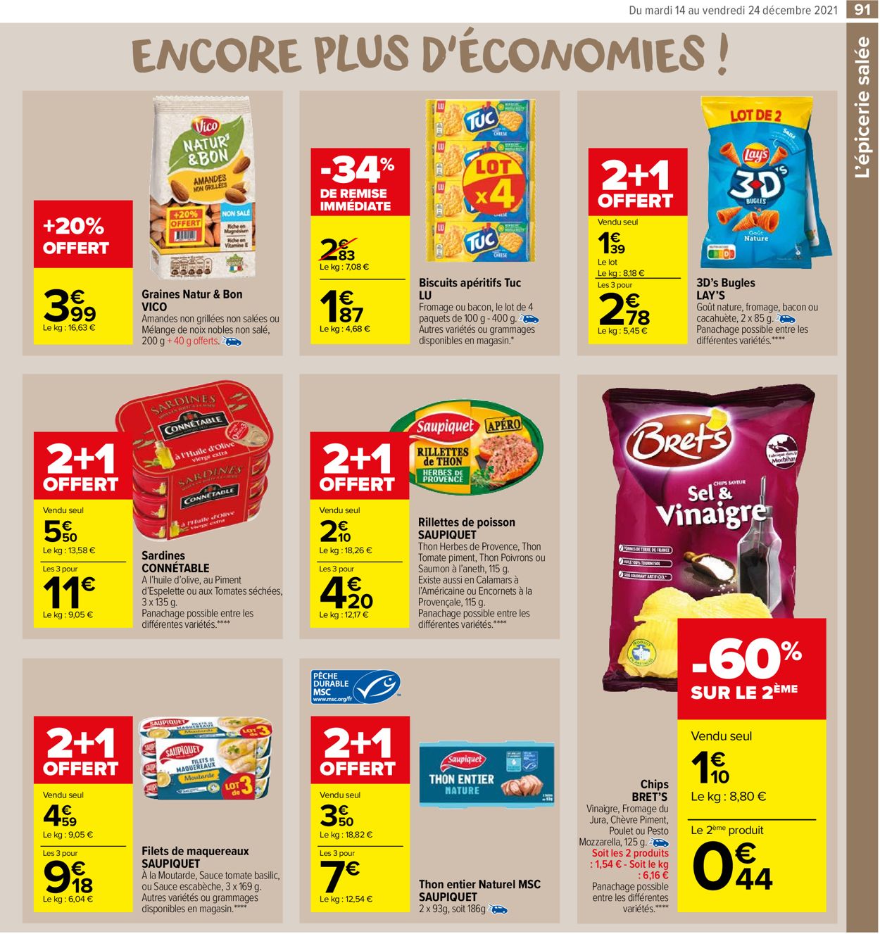 Carrefour noël fêtes de fin d'année 2021 Catalogue - 14.12-24.12.2021 (Page 91)