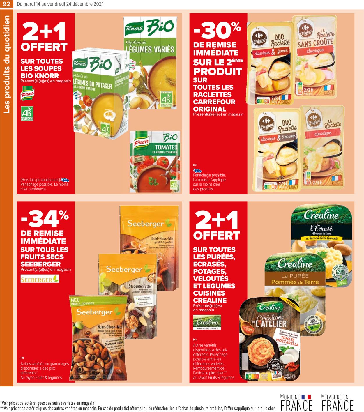 Carrefour noël fêtes de fin d'année 2021 Catalogue - 14.12-24.12.2021 (Page 92)